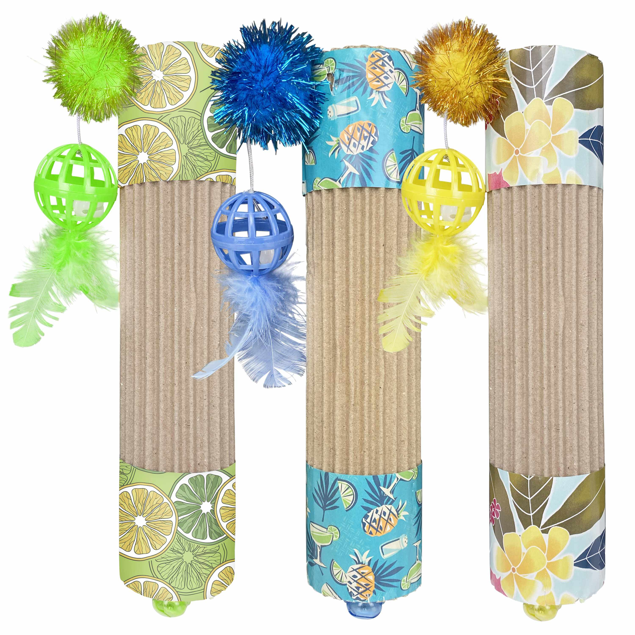 Multipet Margaritaville(R) Cat Rollers 9.5