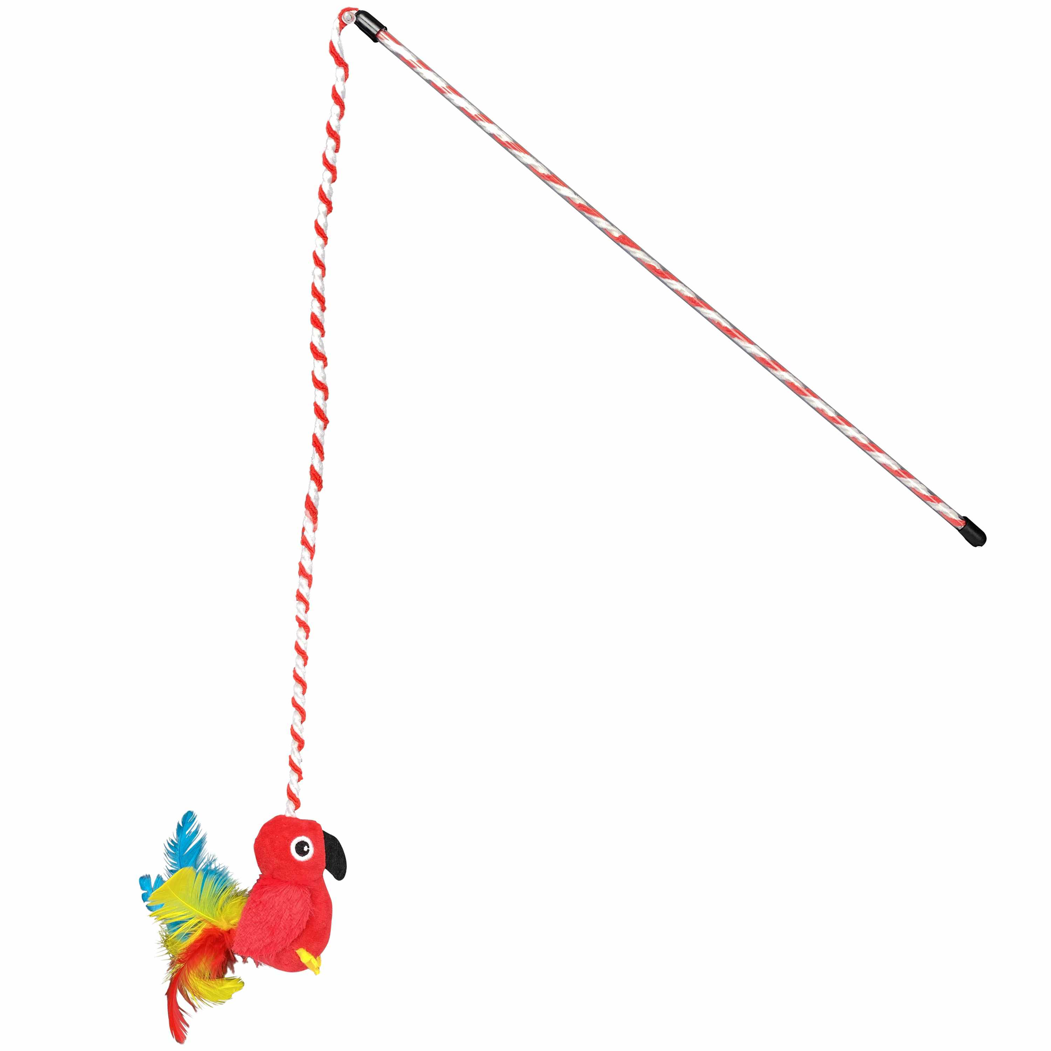 Multipet Margaritaville(R) Parrot Wand Cat Toy 18