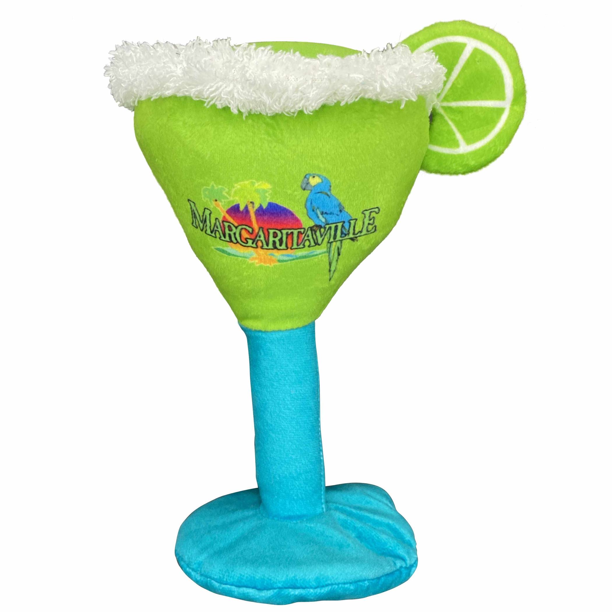 Multipet Margaritaville(R) Margarita Glass Plush Dog Toy 8