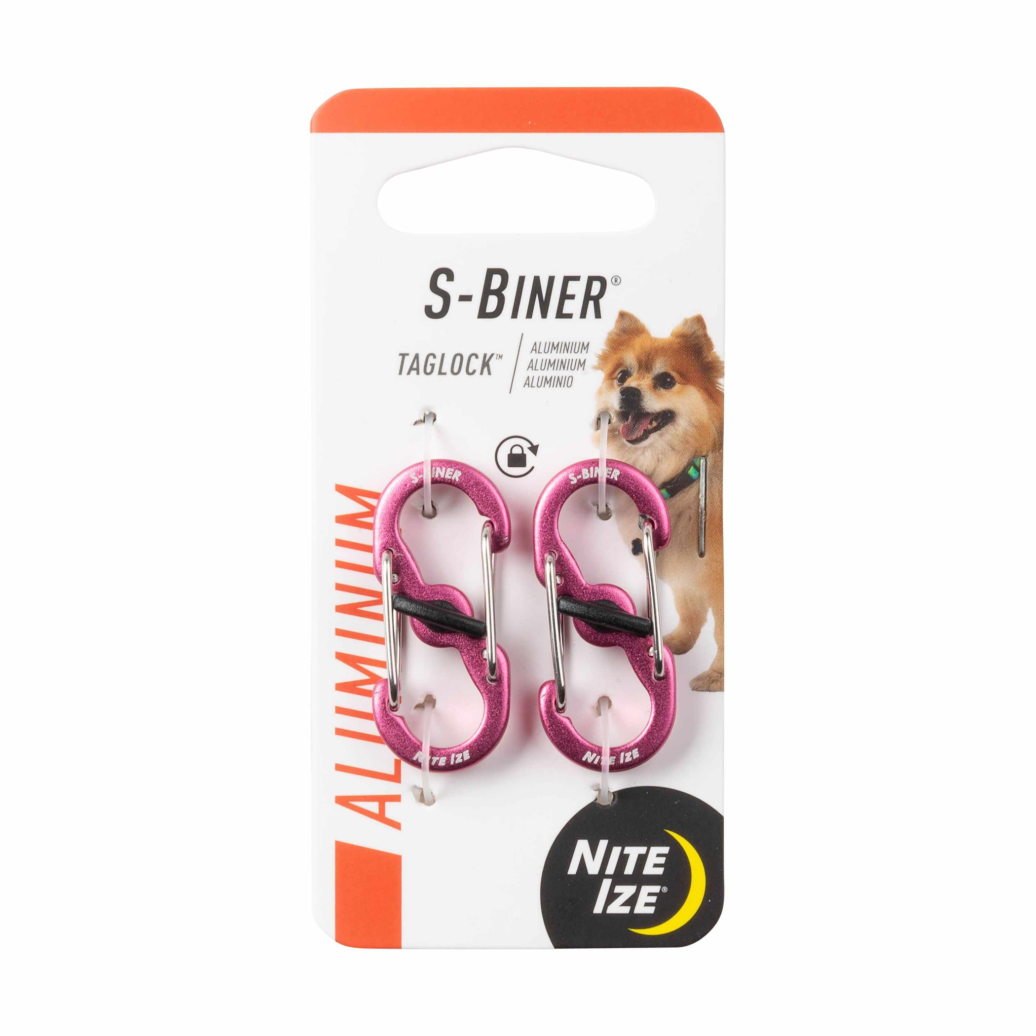 Nite Ize S-Biner TagLock Aluminum Image 1