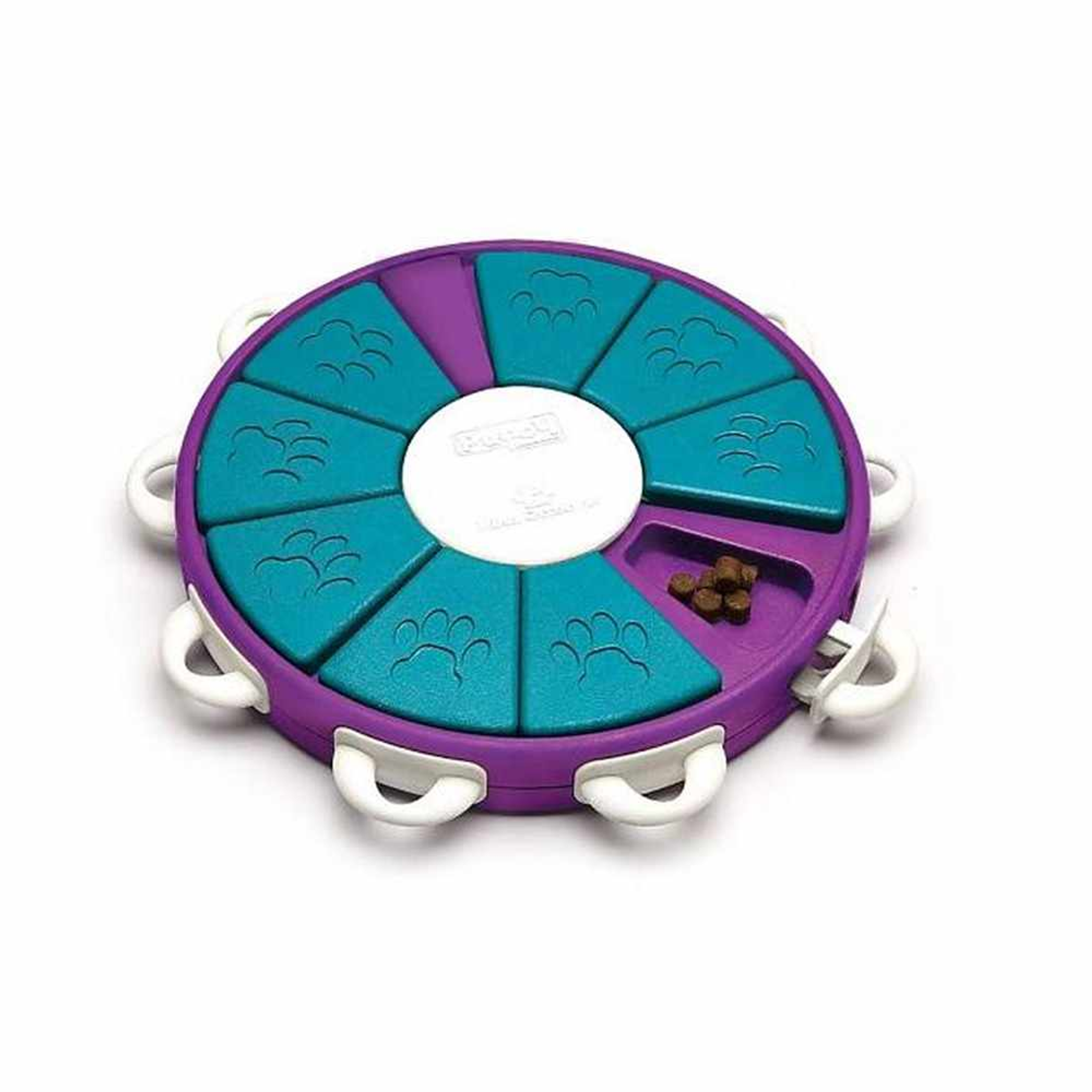 Nina Ottosson Dog Twister Interactive Treat Dog Puzzle Toy Purple Level 3 Image 1