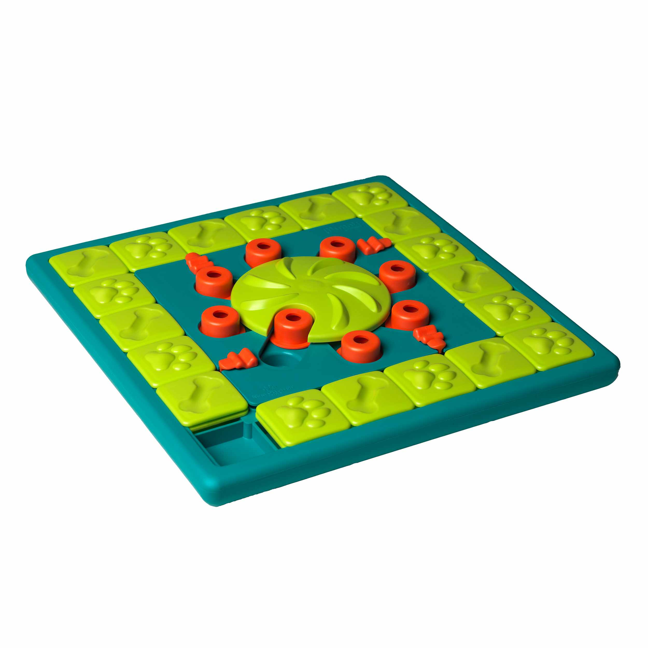 Nina Ottosson MultiPuzzle Interactive Treat Dog Puzzle Toy Blue Level 4 Image 1