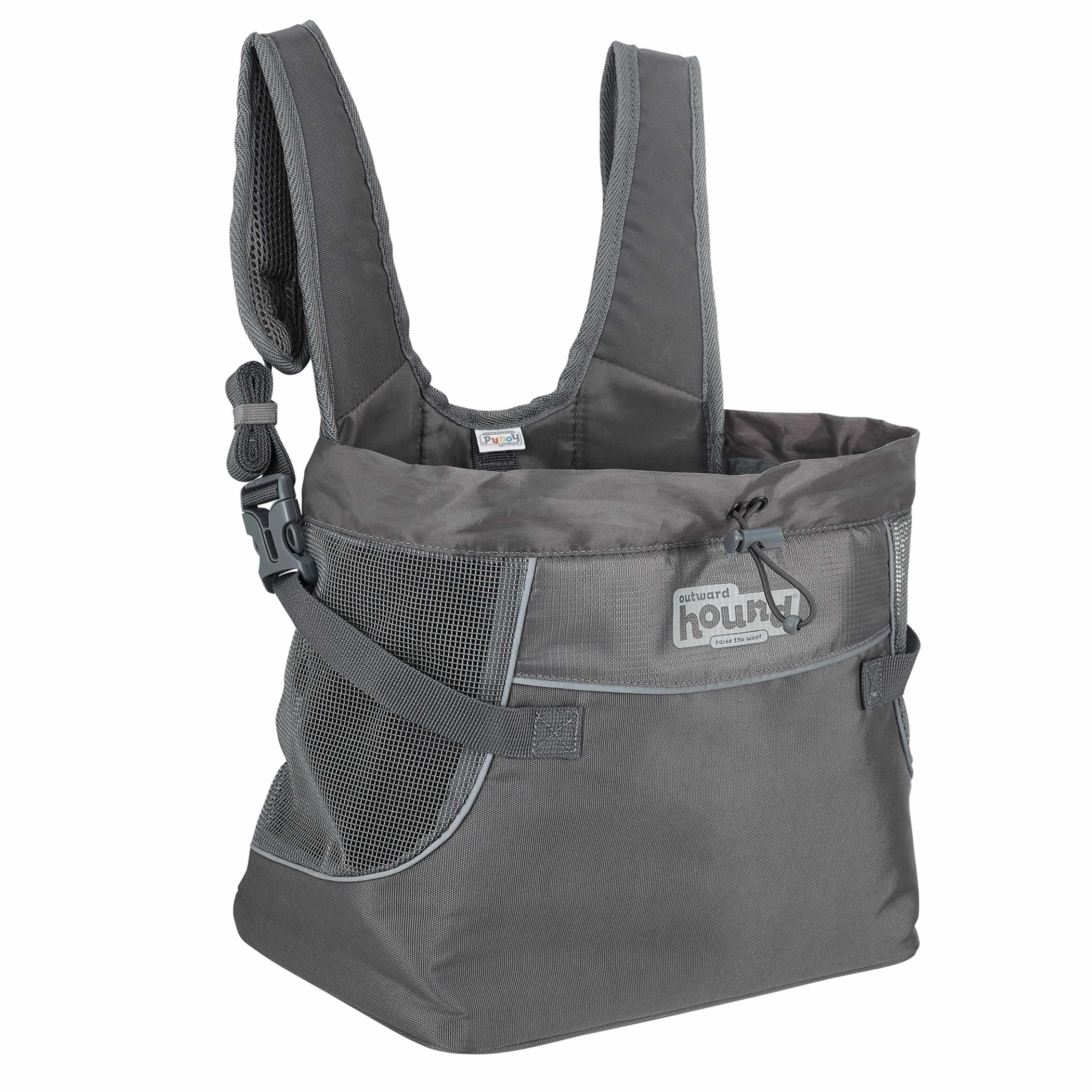 Outward Hound PupPak Dog Front Carrier Small Grey Image 1