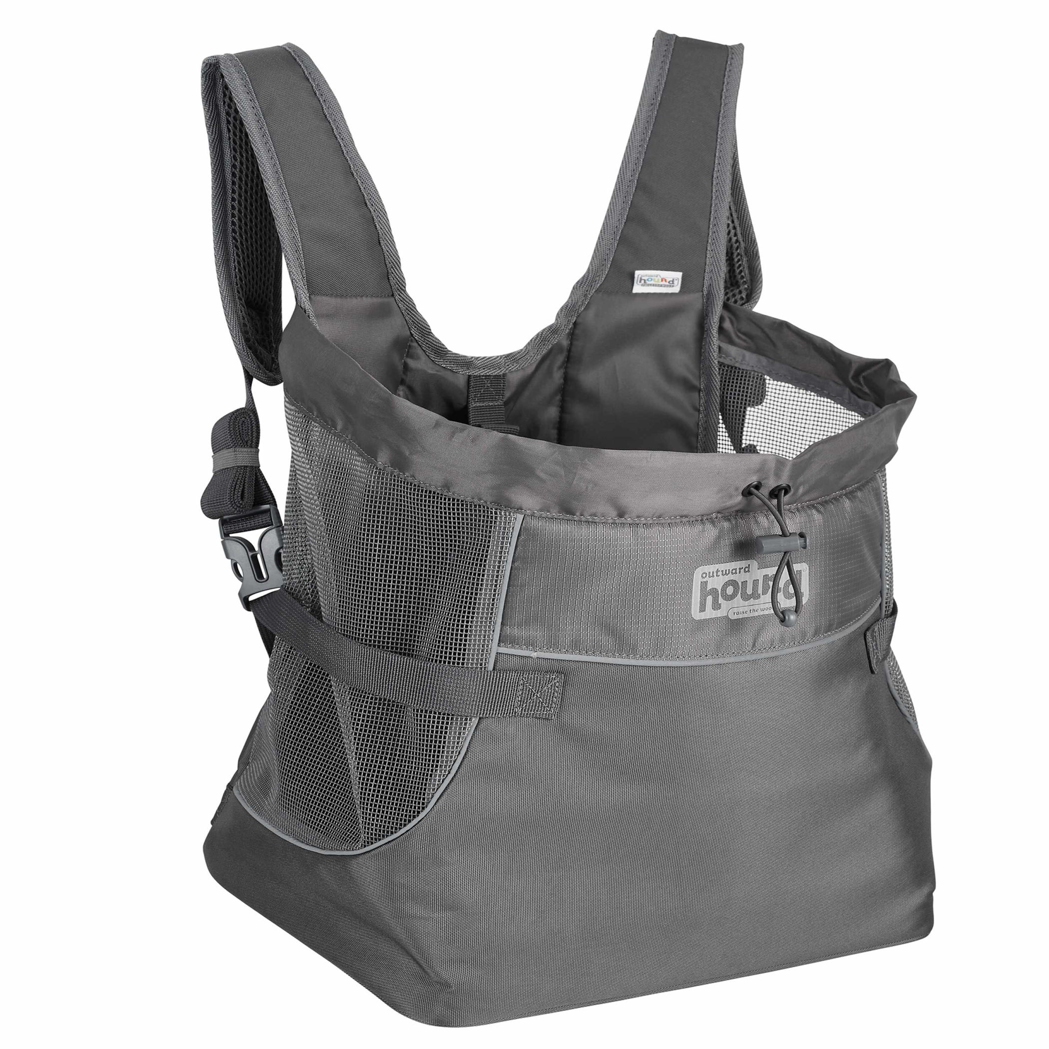 Outward Hound PupPak Dog Front Carrier Medium Grey Image 1