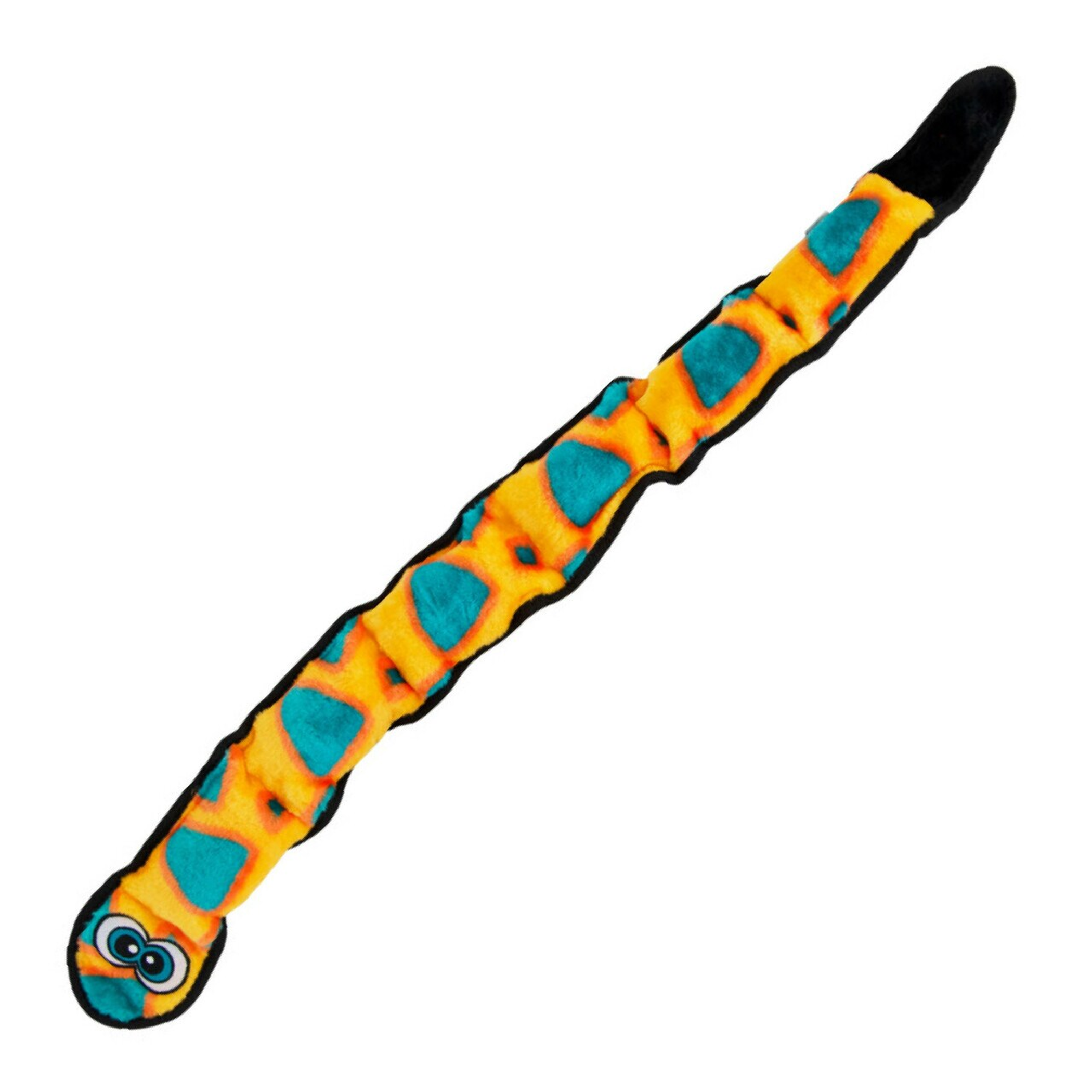 Outward Hound Invincibles Snake Durable Plush Dog Toy Image 1