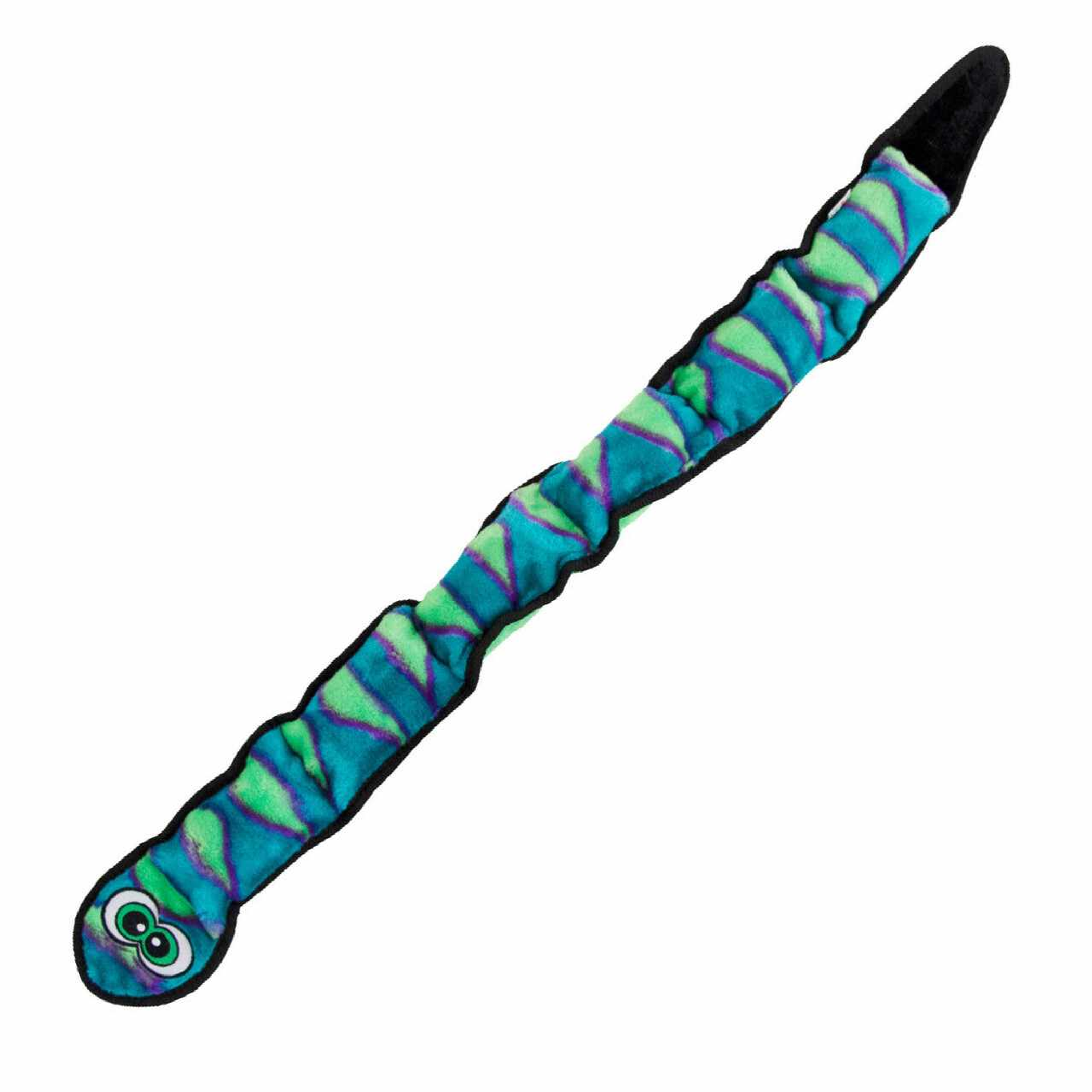 Outward Hound Invincibles Snake Durable Plush Dog Toy Image 1