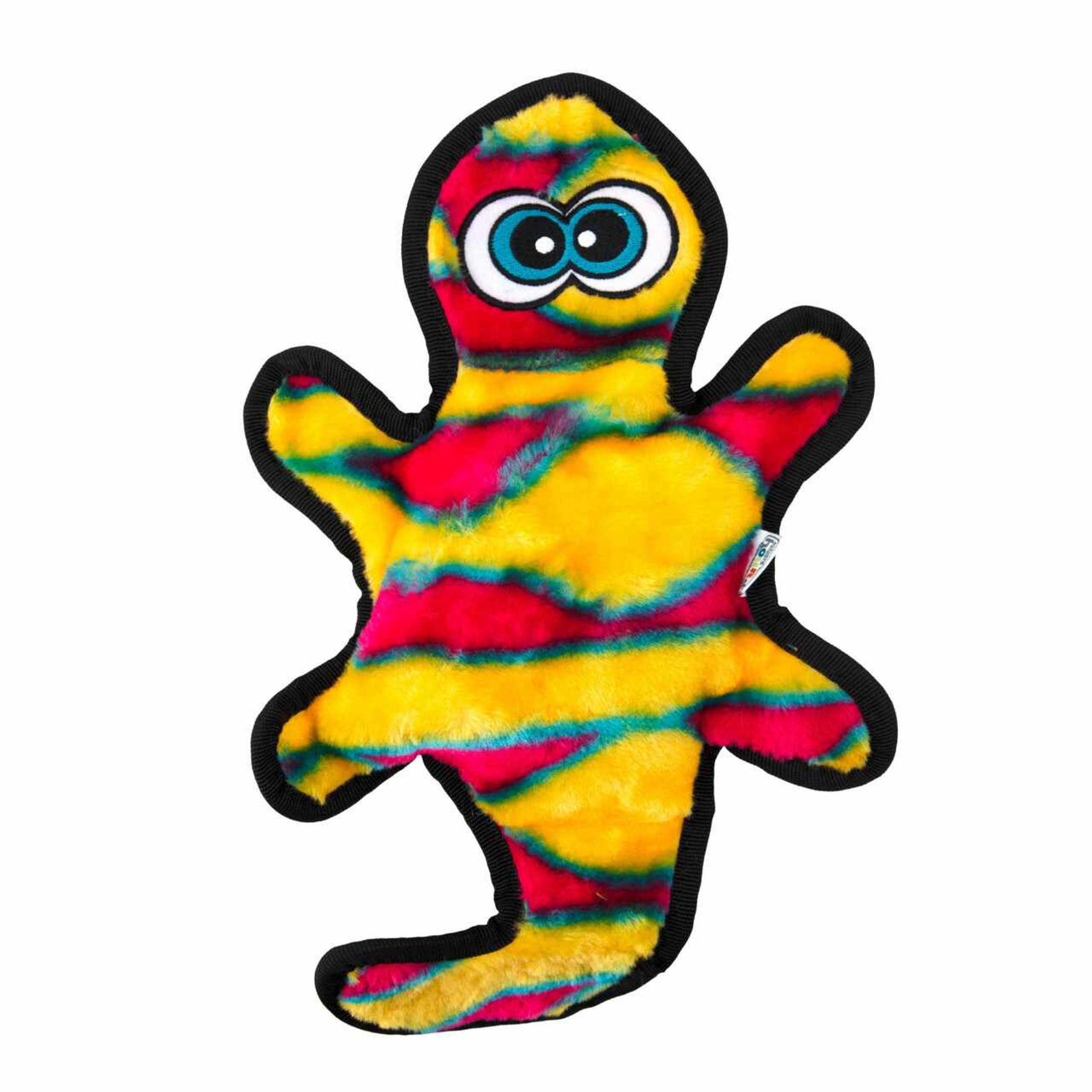 Outward Hound Invincibles Gecko Durable Plush Dog Toy Image 1