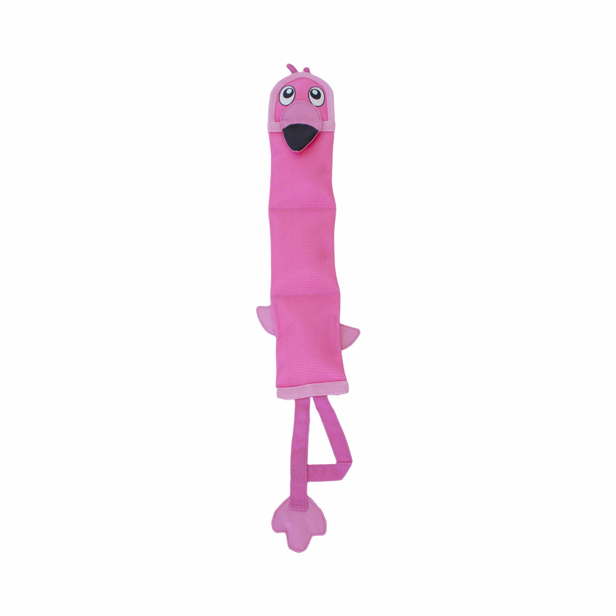 Outward Hound Fire Biterz Flamingo Plush Dog Toy Pink Large Image 1