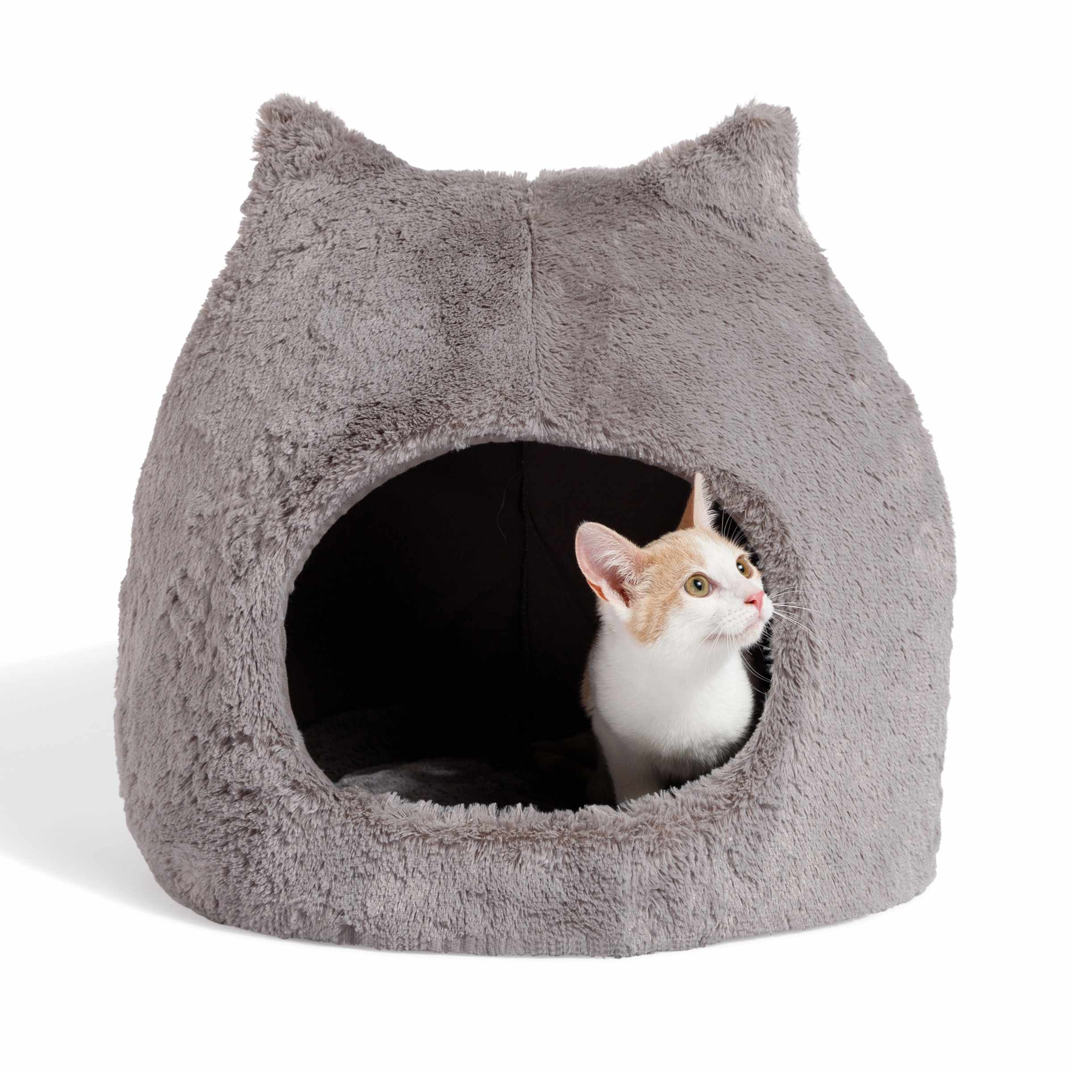 Best Friends by Sheri Meow Hut Fur Grey SM Image 1