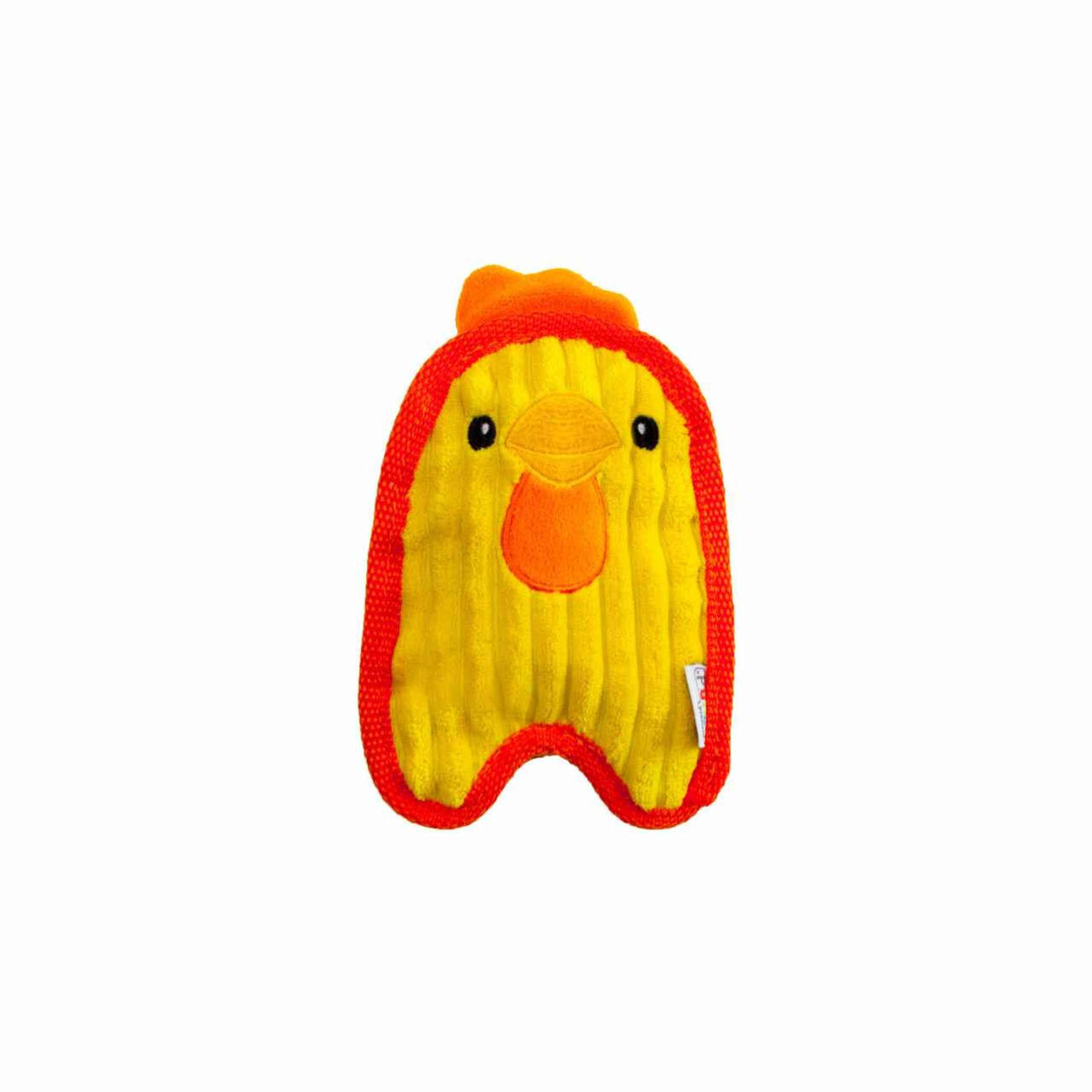 Outward Hound Invincibles Chicky Durable Plush Dog Toy Yellow XS Image 1