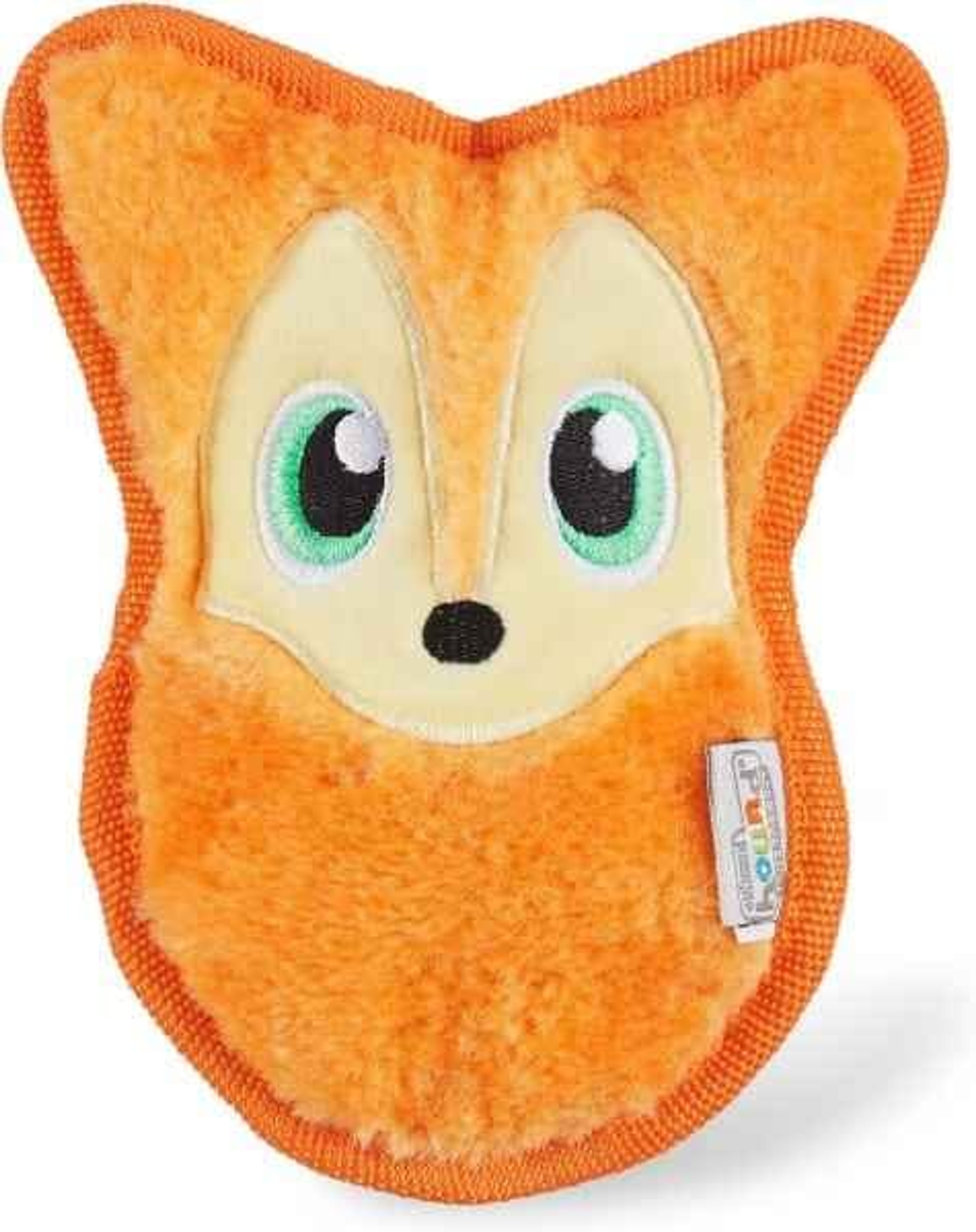 Outward Hound Durablez Fox Plush Dog Toy Orange XS Image 1