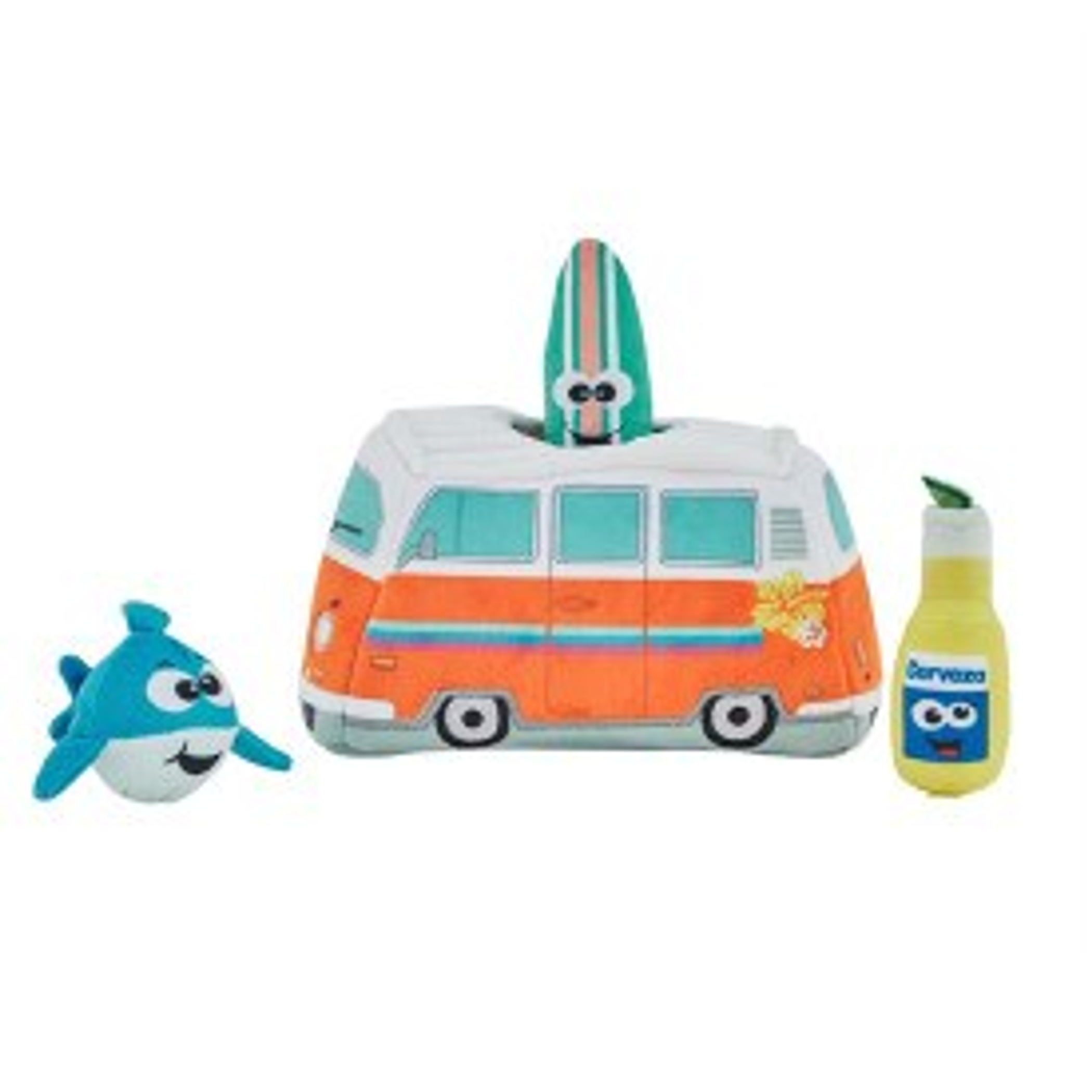 Outward Hound Hide A Surf Van Plush Dog Puzzle Toy Multicolor Image 1