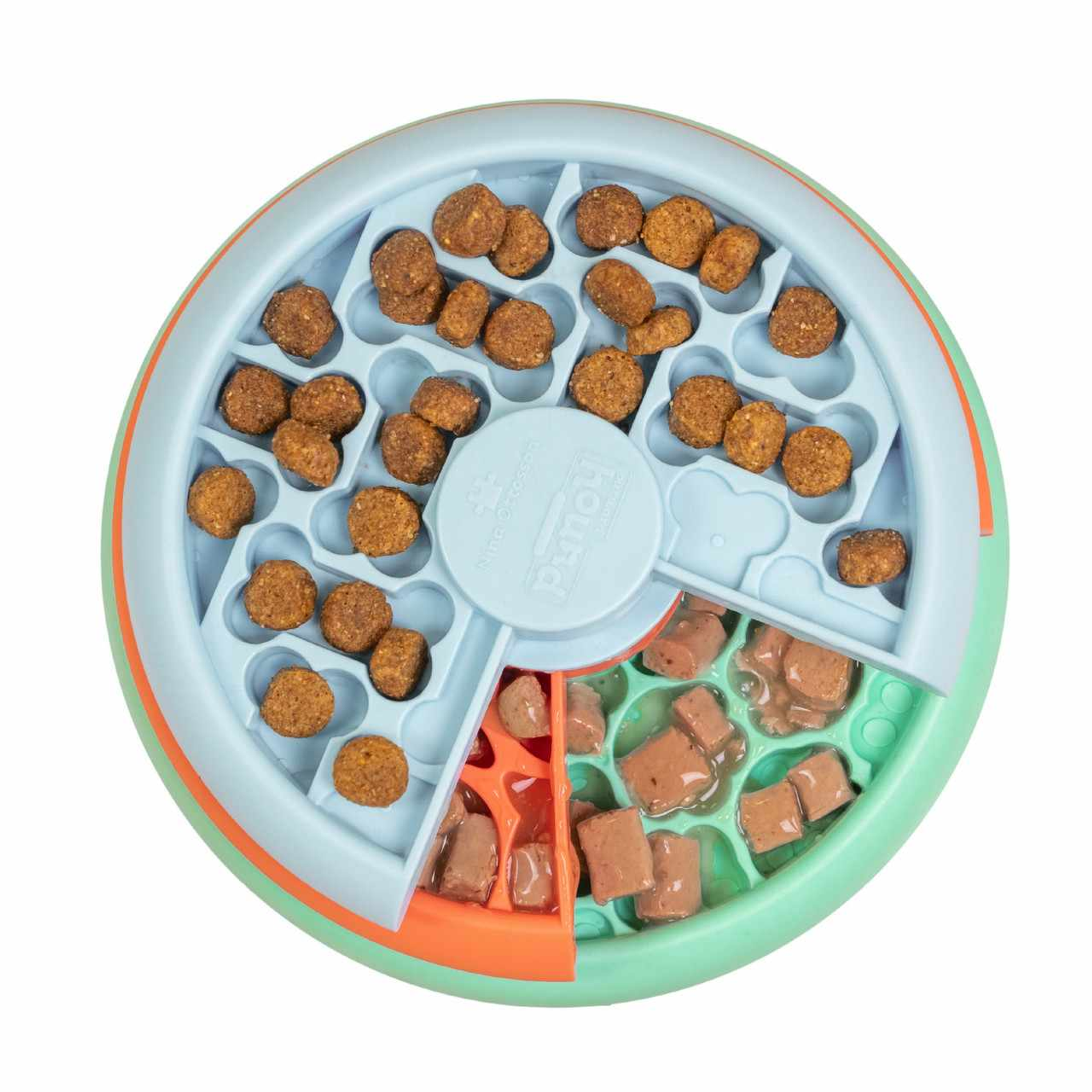 Nina Ottosson Puppy Lickin' Layers Interactive Treat Dog Puzzle Toy Multicolor Image 1
