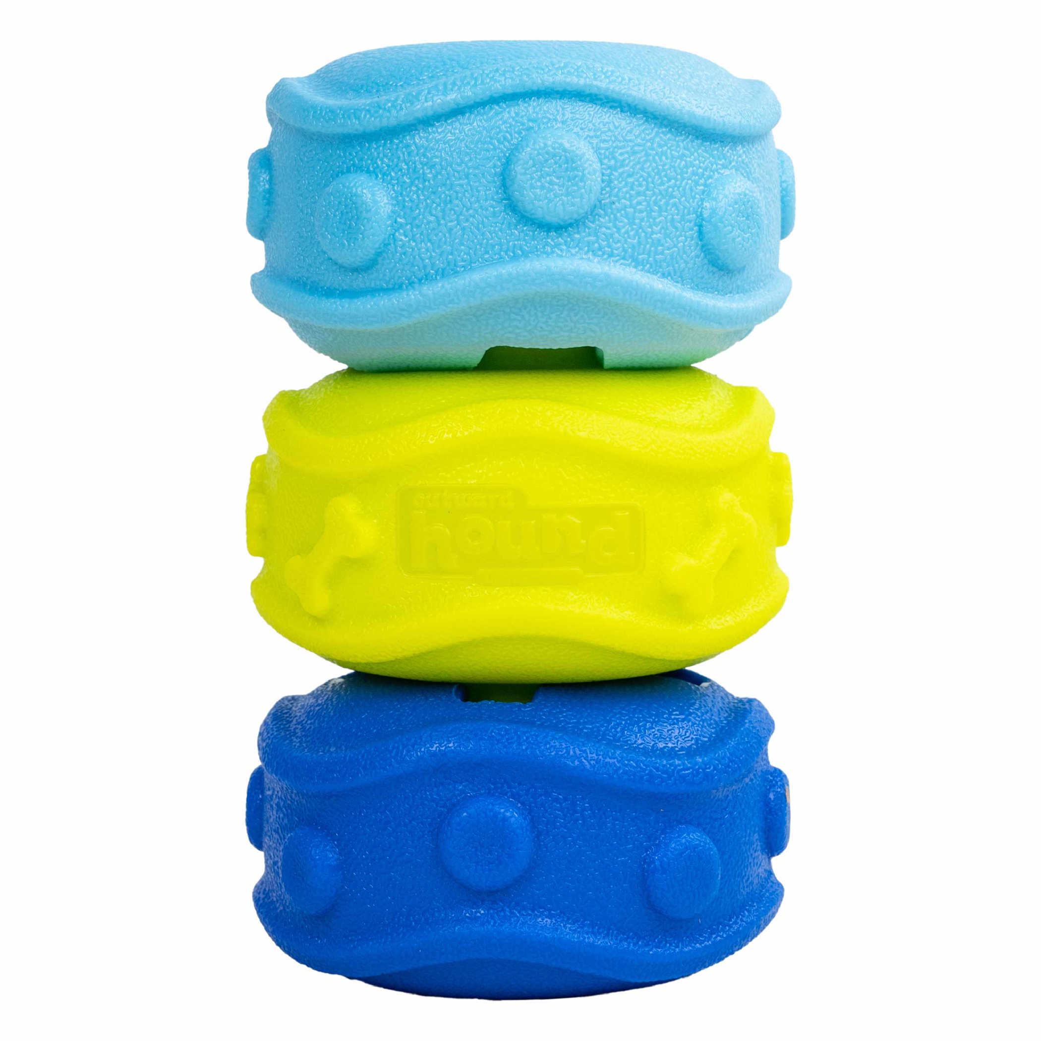 Outward Hound Treat Locking Discs Dog Treat Dispenser Toy Multicolor Image 1