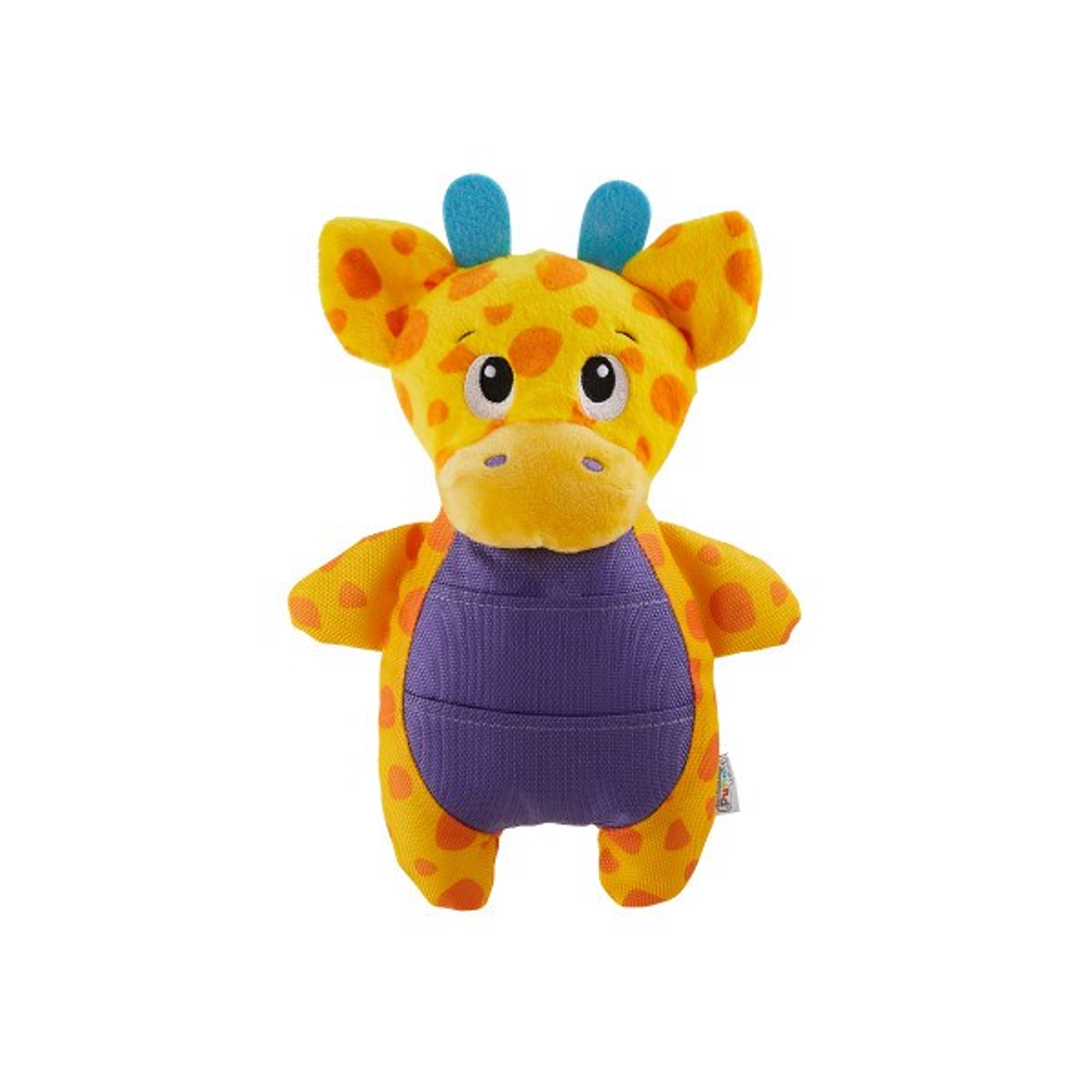 Nina Ottosson Puzzle Palz Giraffe TNT Interactive Plush Dog Puzzle Toy Yellow Image 1