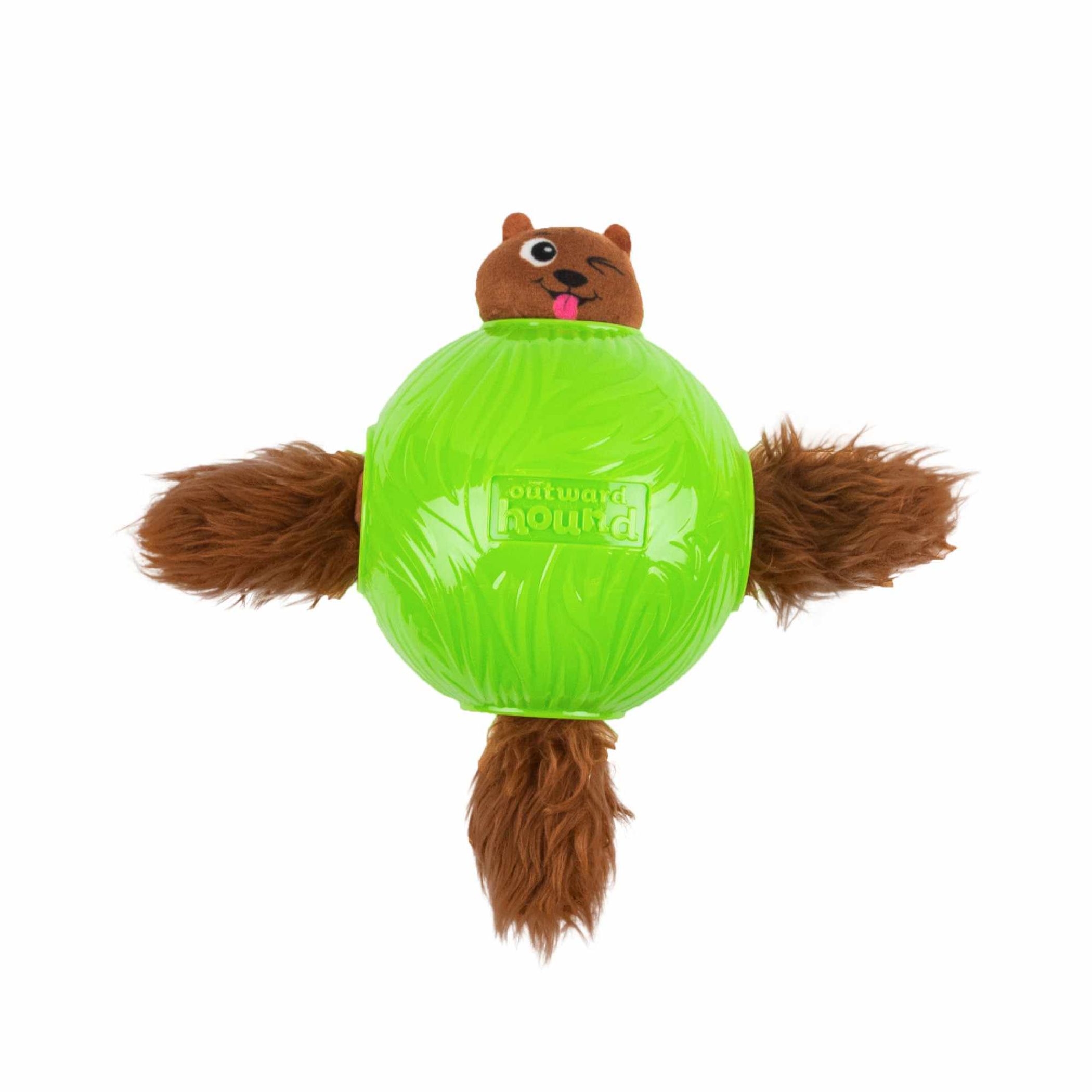 Nina Ottosson Snuffle N' Treat Ball TNT Dog Puzzle Toy Green Small Image 1