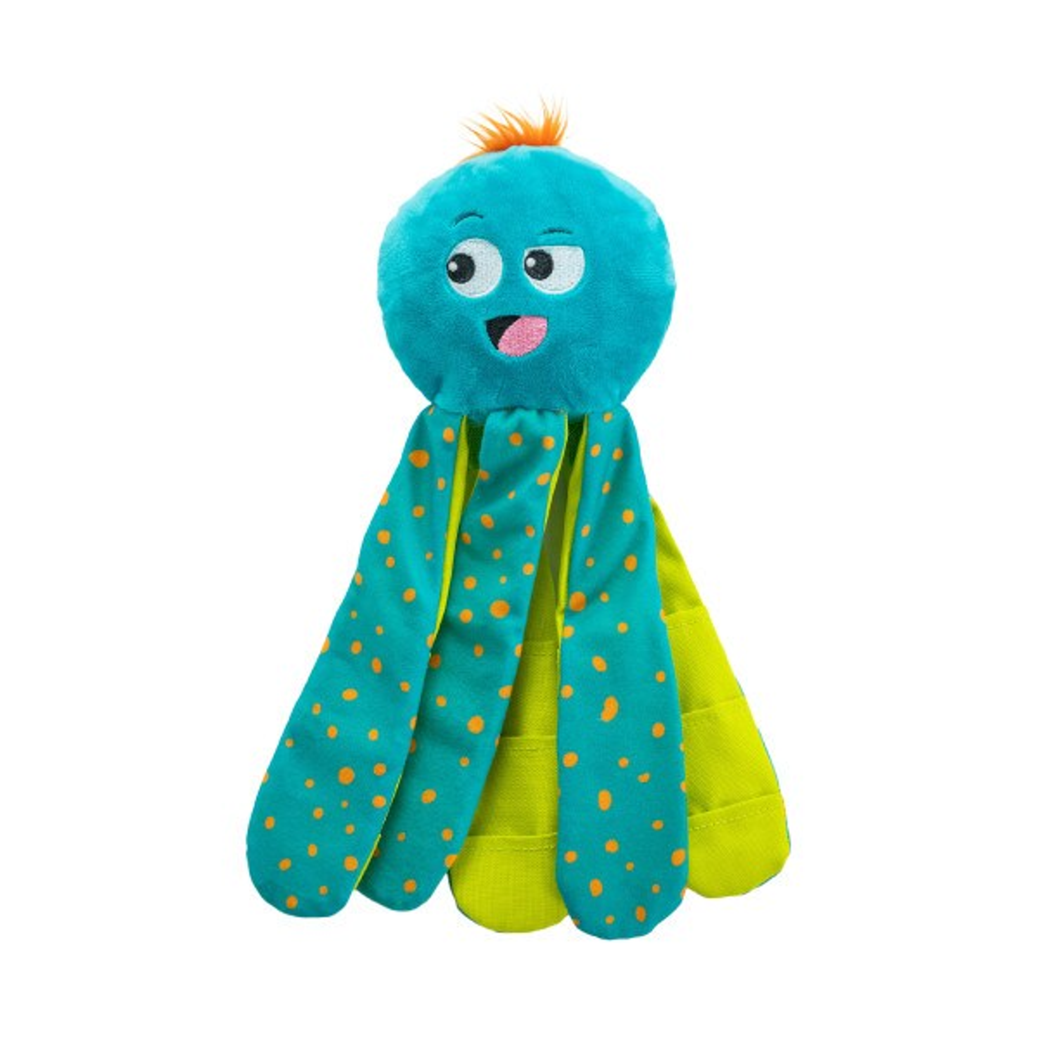 Nina Ottosson Silly Legz Octopus Interactive Plush Dog Puzzle Toy Blue Image 1
