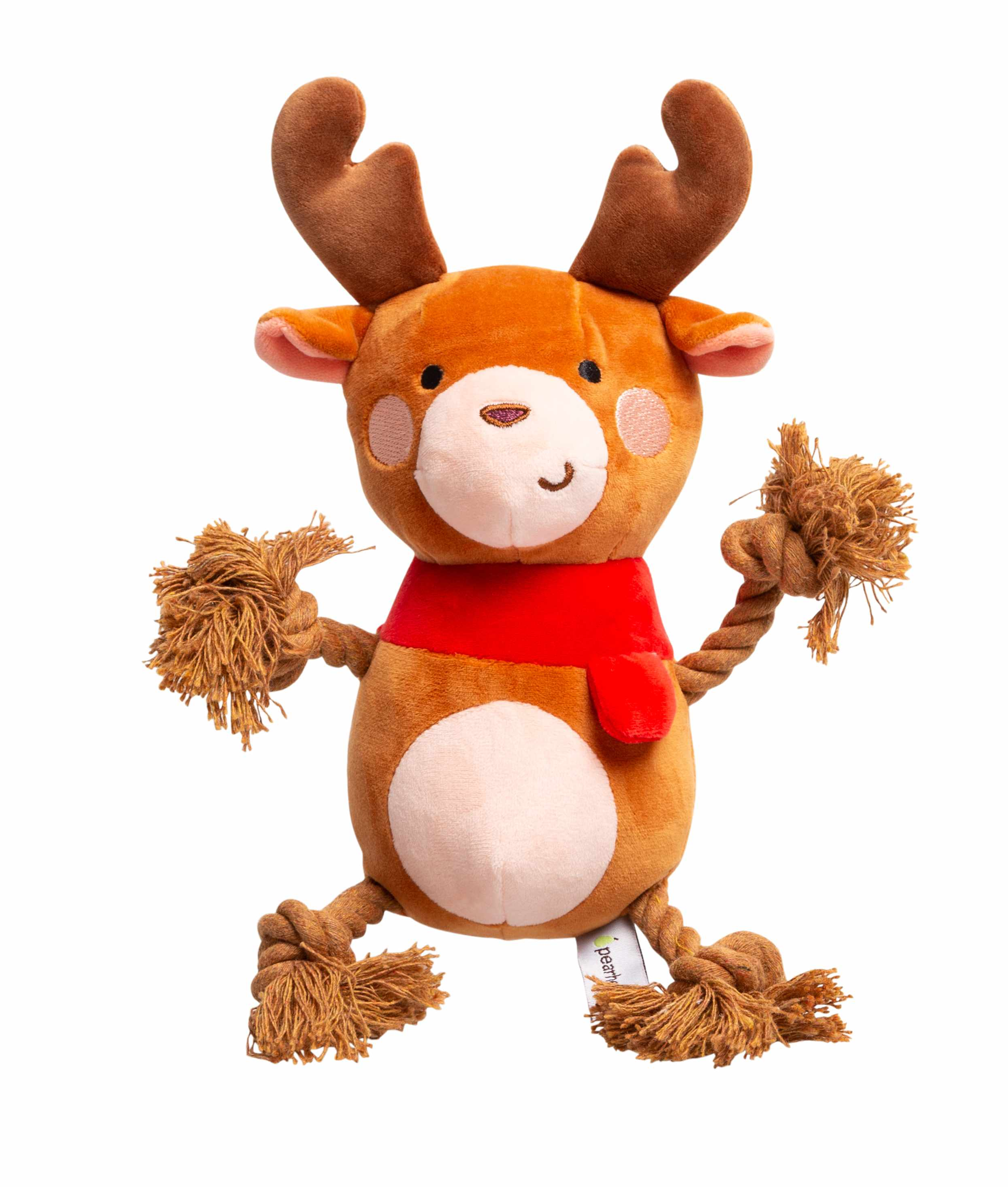 Pearhead Reindeer Dog Toy Image 1