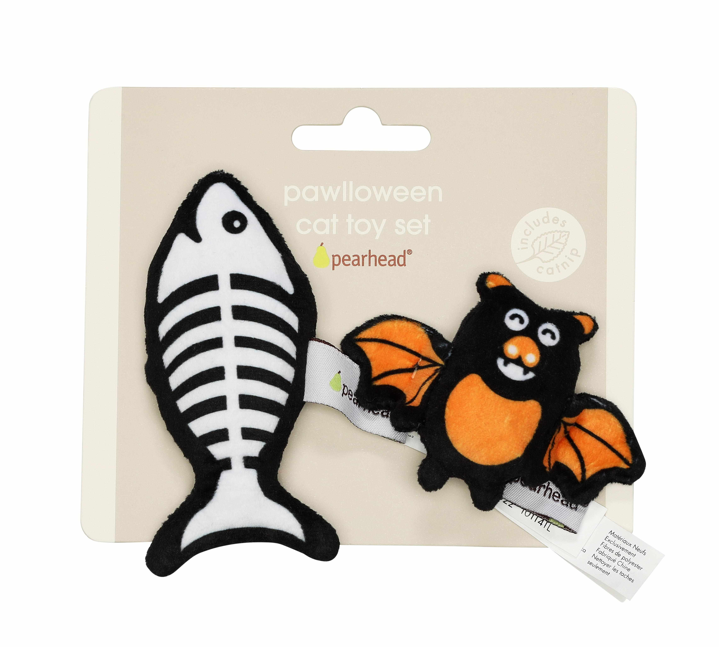 Pearhead Pawloween Cat Toy Set Image 1