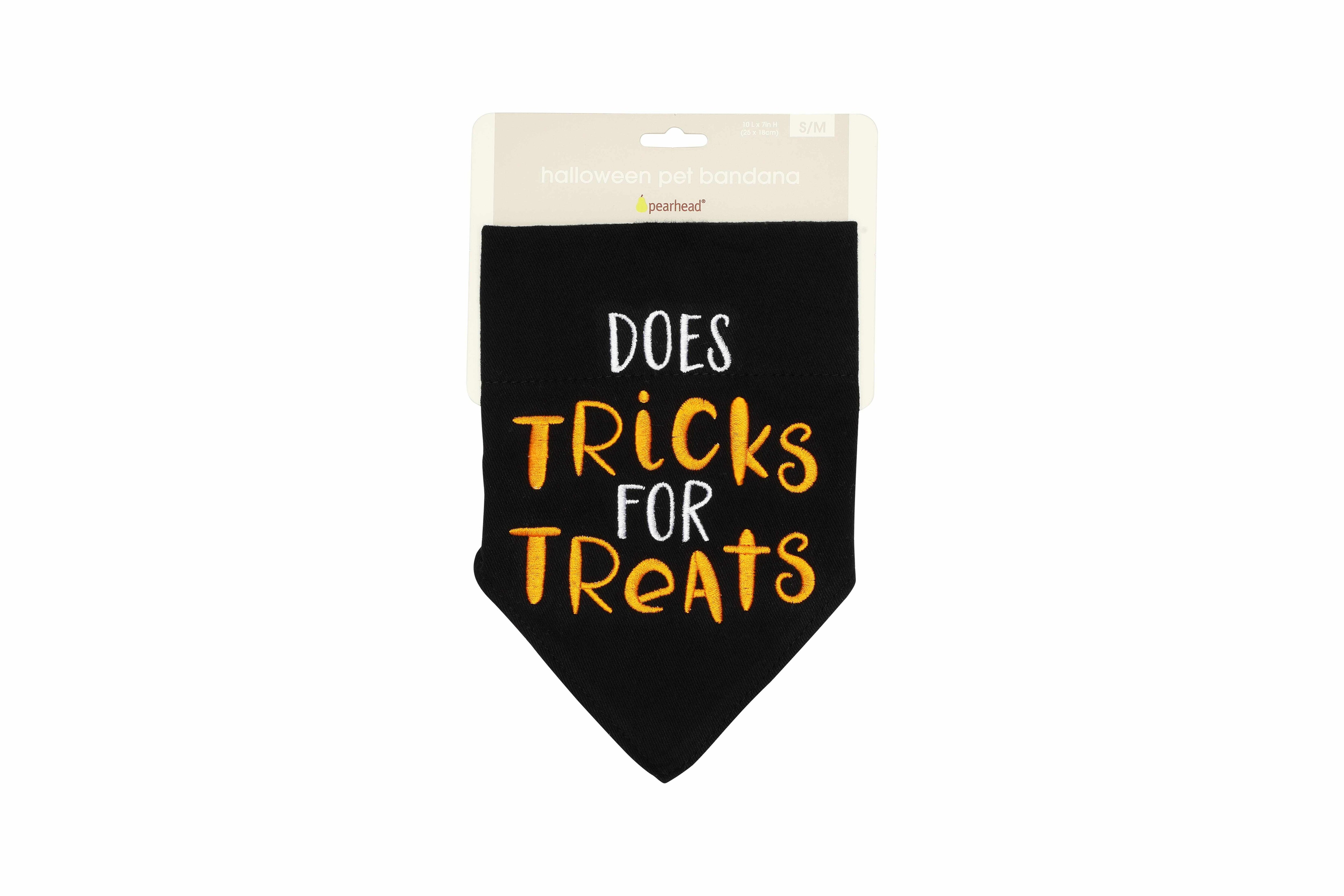 Pearhead Tricks Bandana Black S/M Image 1