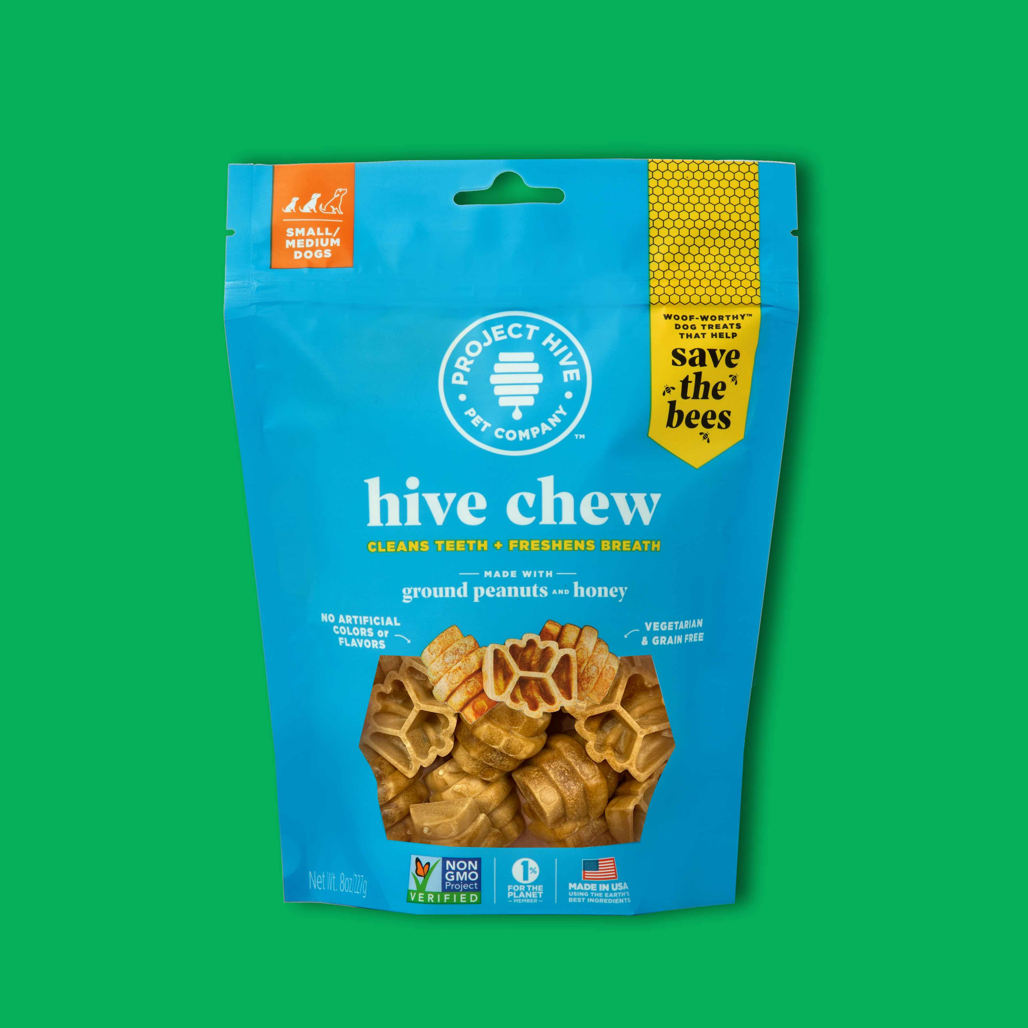 Project Hive Chew Treats Peanut Butter Image 1