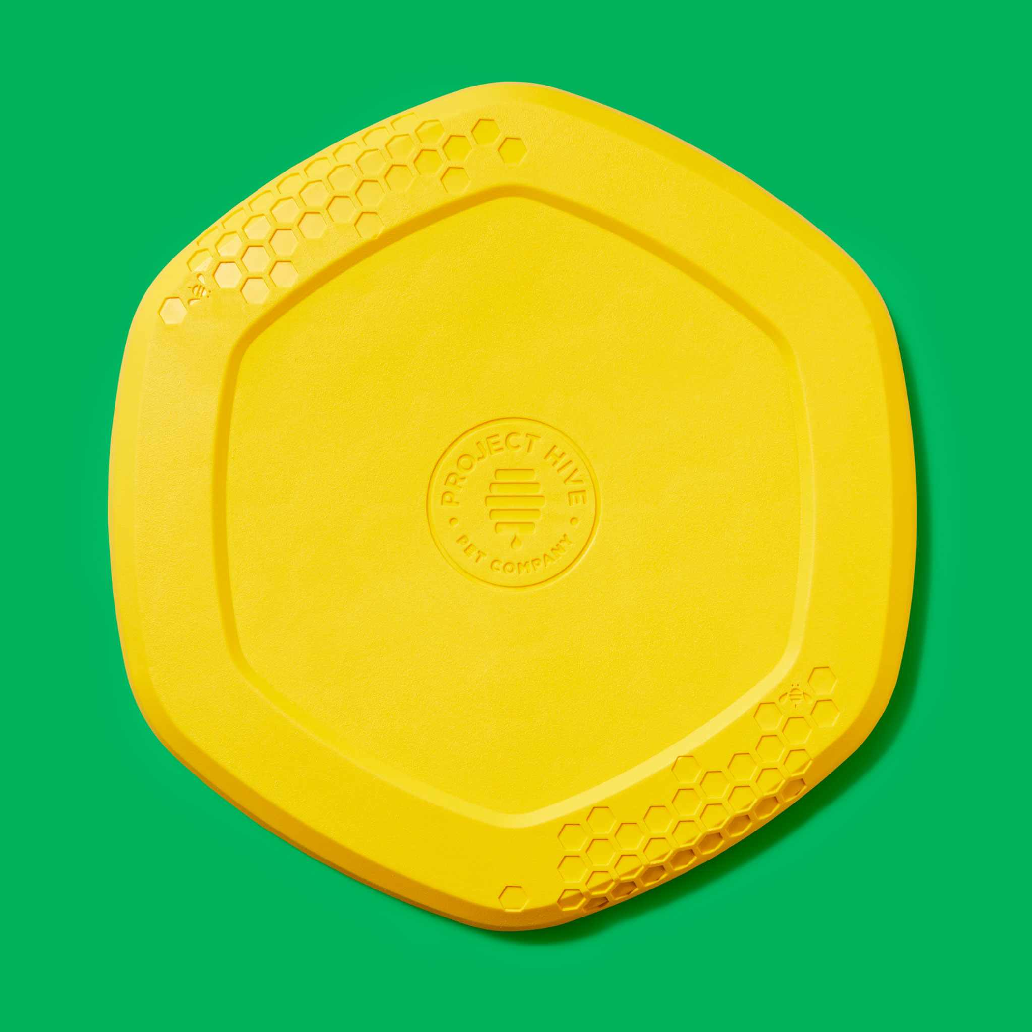 Project Hive Disc & Lick Mat Yellow Image 1