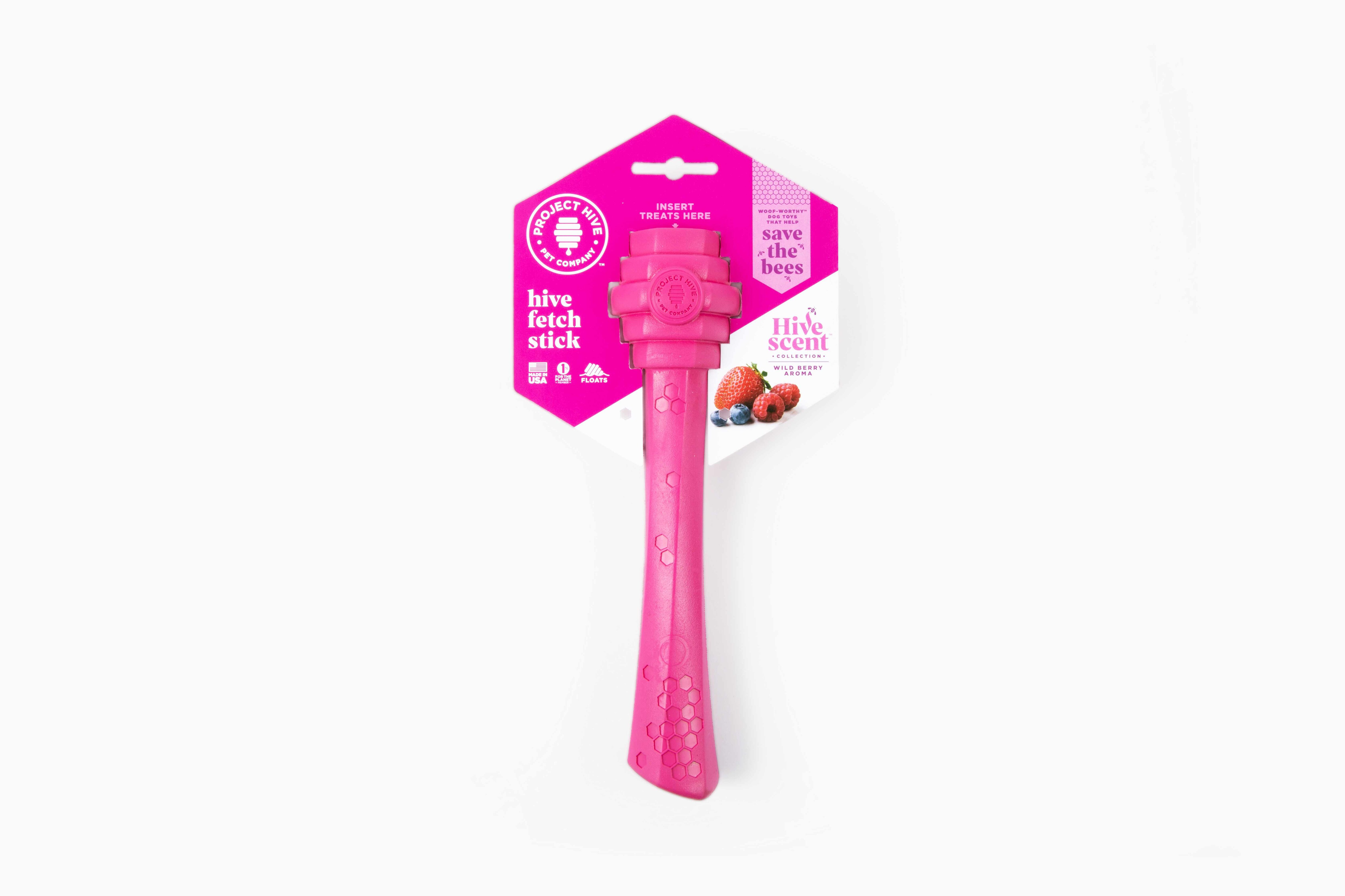 Project Hive Wild Berry Scent Hive Fetch Stick Pink Image 1