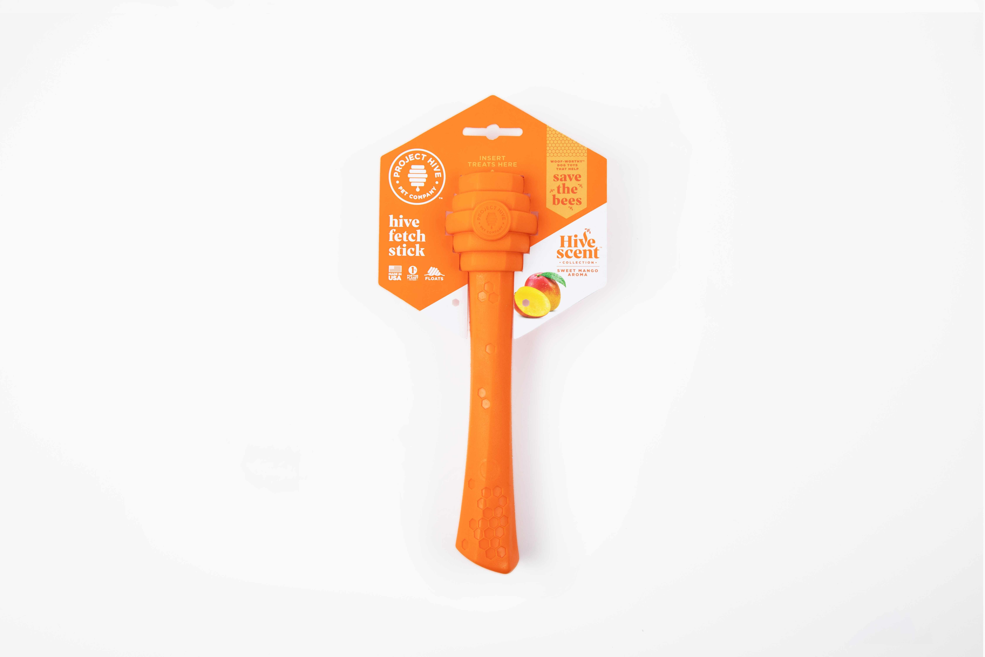 Project Hive Sweet Mango Scent Hive Fetch Stick Orange Image 1
