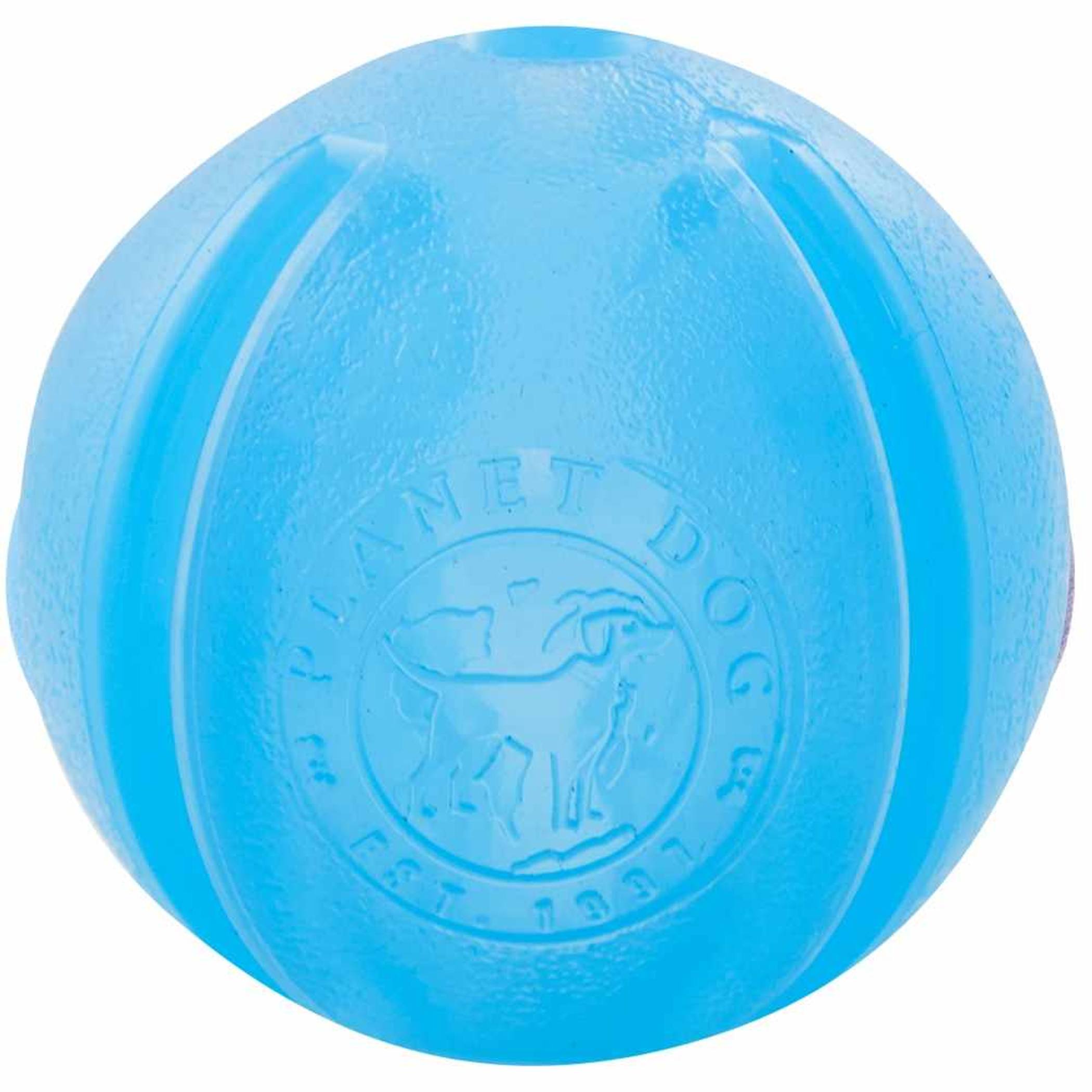 Planet Dog Orbee-Tuff Guru Treat-Dispensing Puzzle Dog Toy Blue Image 1