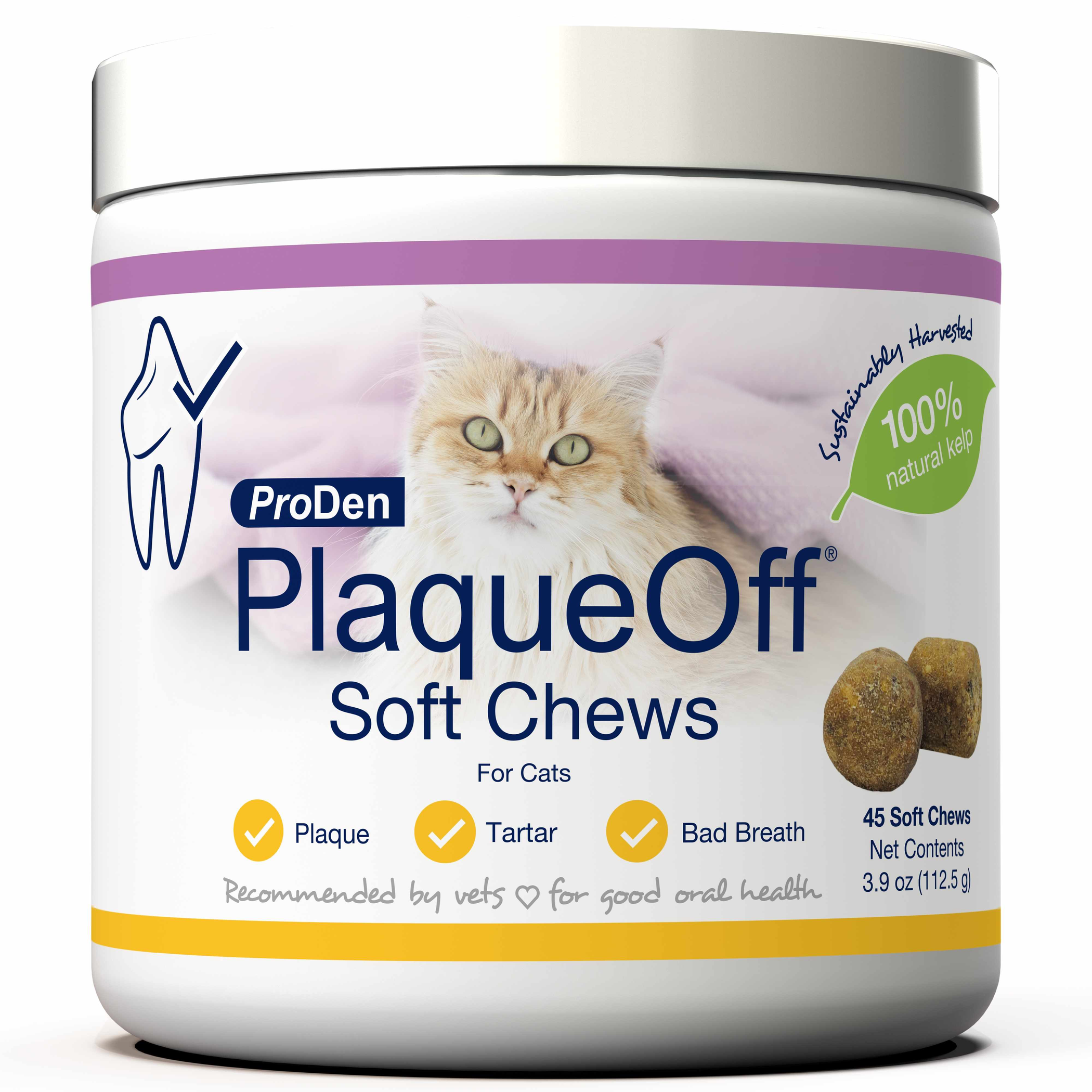 PlaqueOff Cat Soft Chews 45ct Image 1