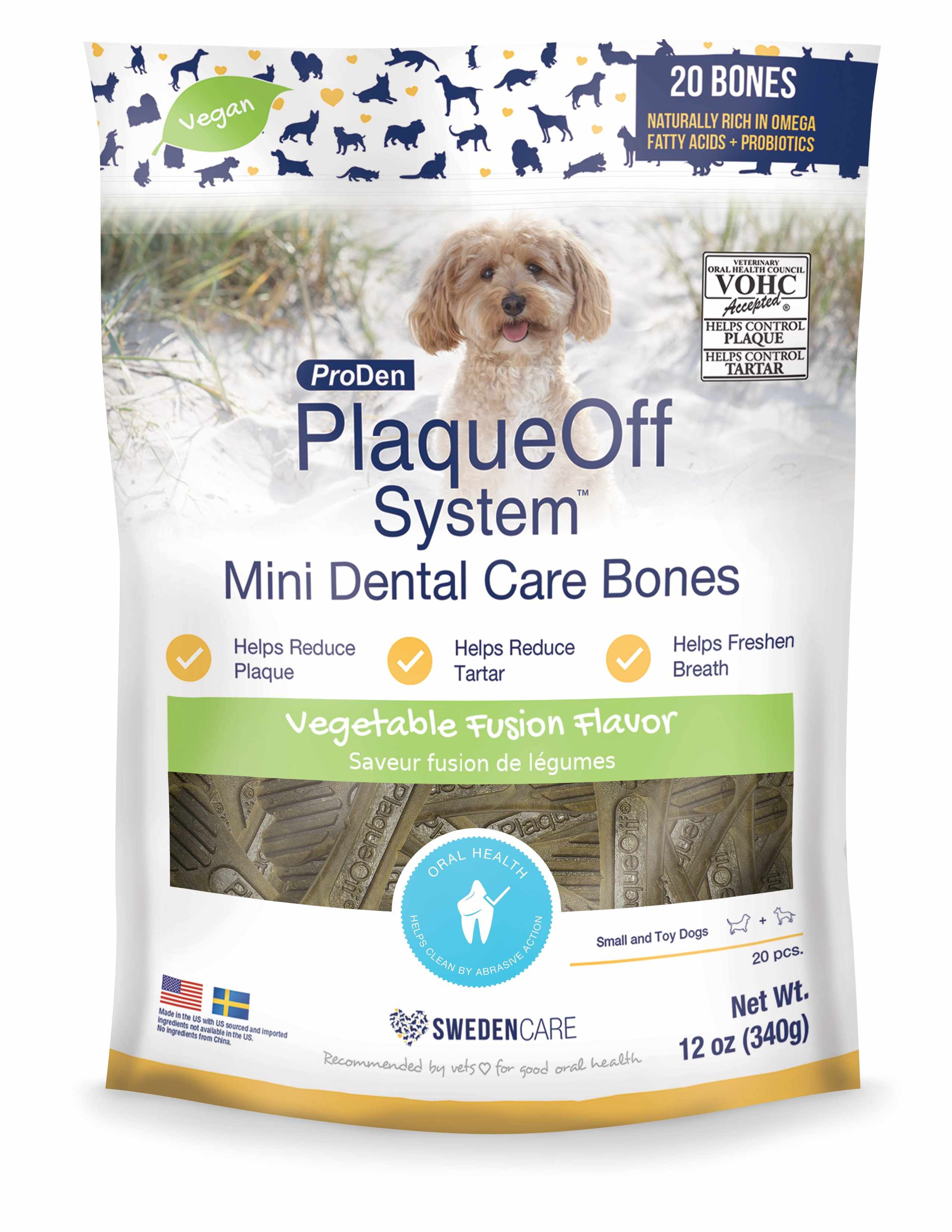 PlaqueOff - MINI Dental Care Bones Image 1