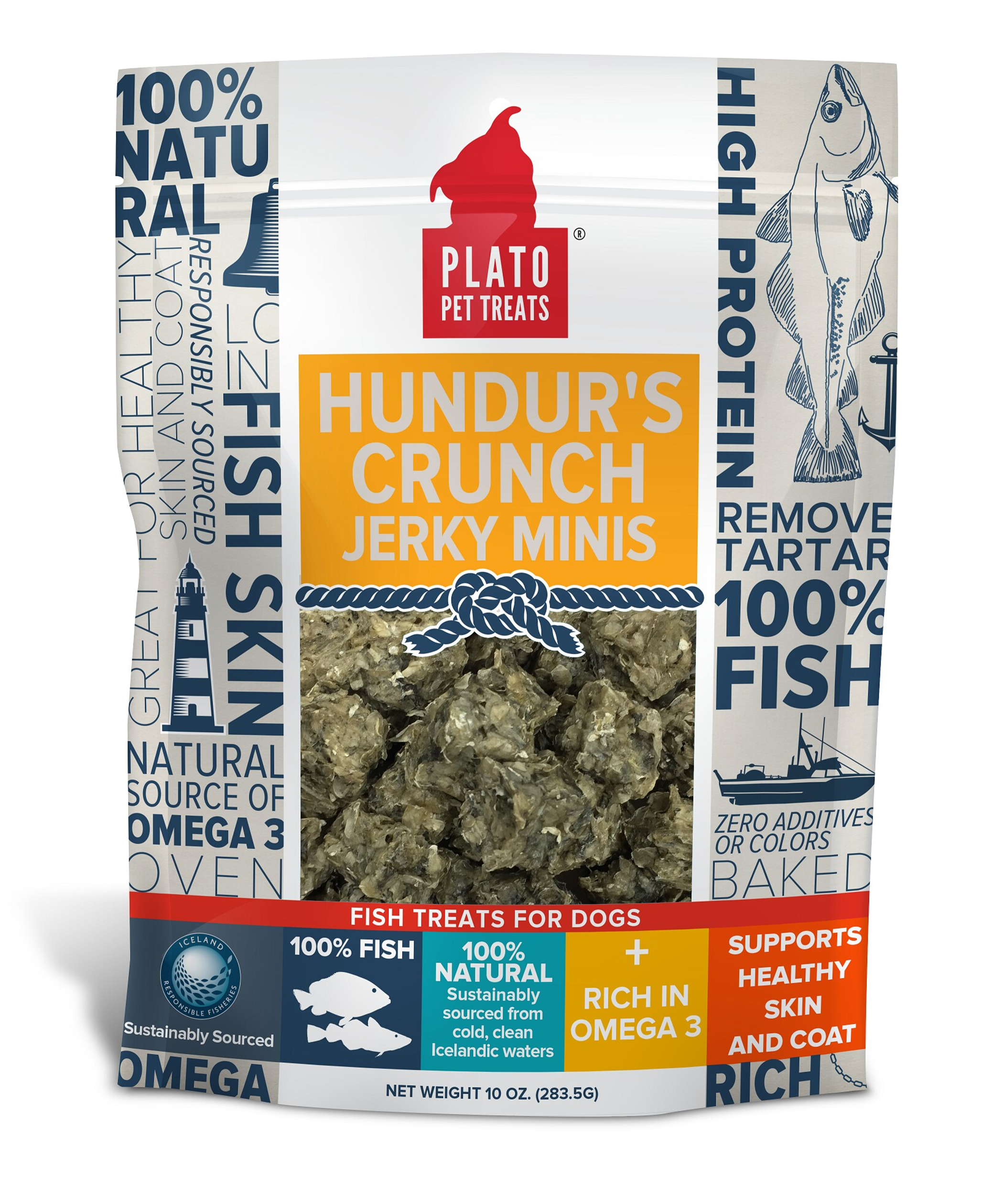 Plato Hundur's Crunch Jerky Minis Image 1