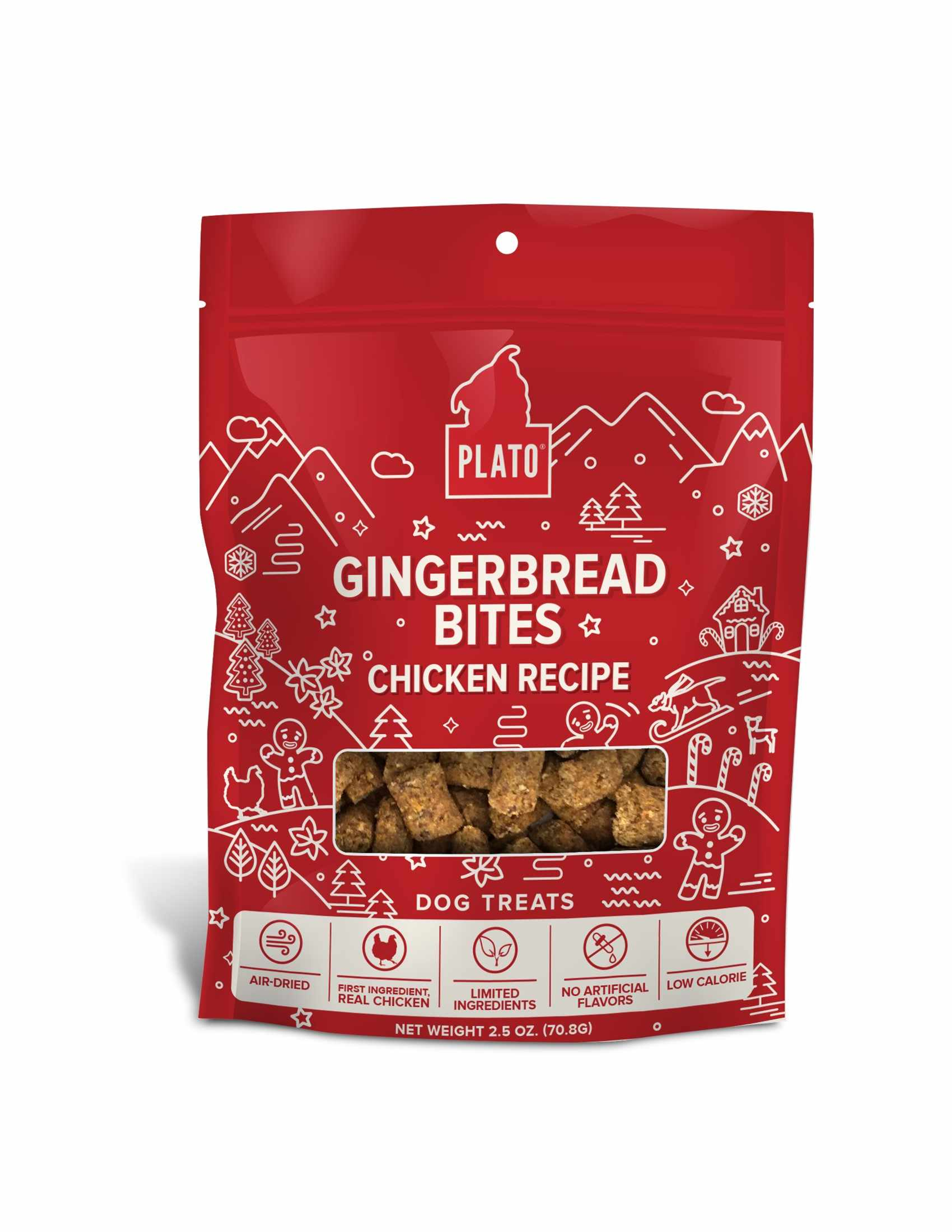 Plato Small Bites Chicken Gingerbread Recipe 2.5oz Image 1