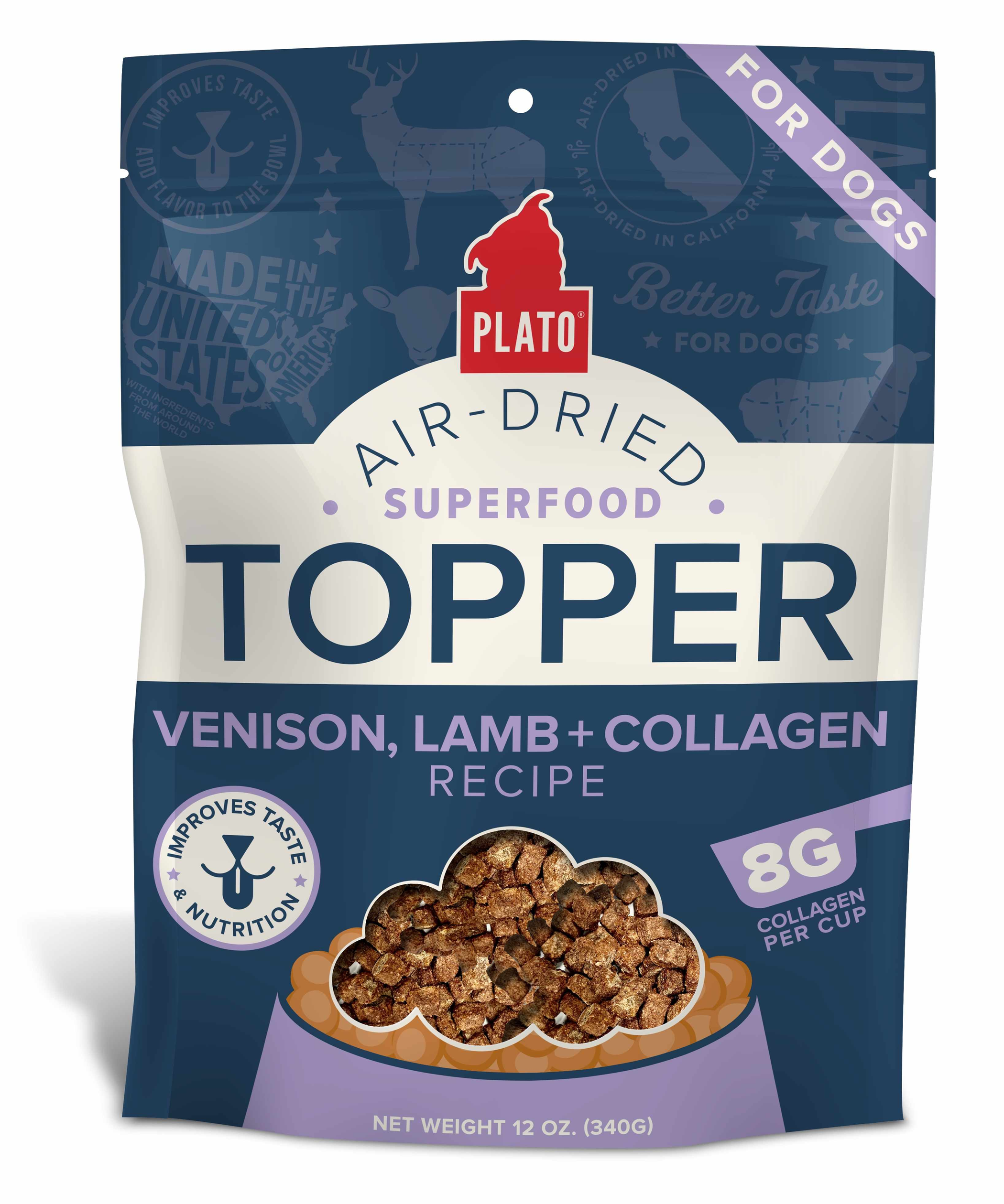 Plato Food Topper Venison, Lamb & Collagen Recipe Image 1