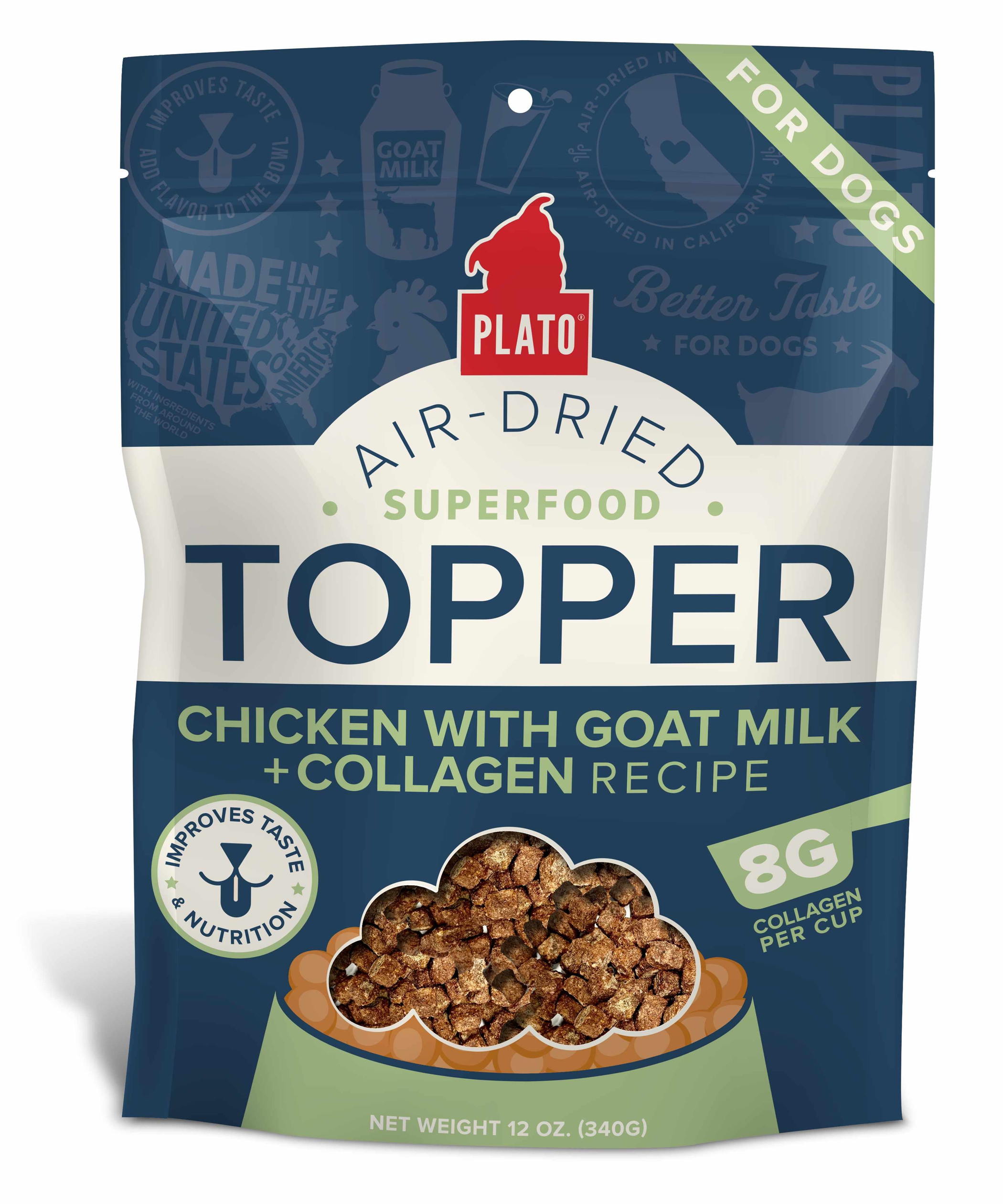 Plato Food Topper Chicken with Goat Milk & Collagen Recipe Image 1