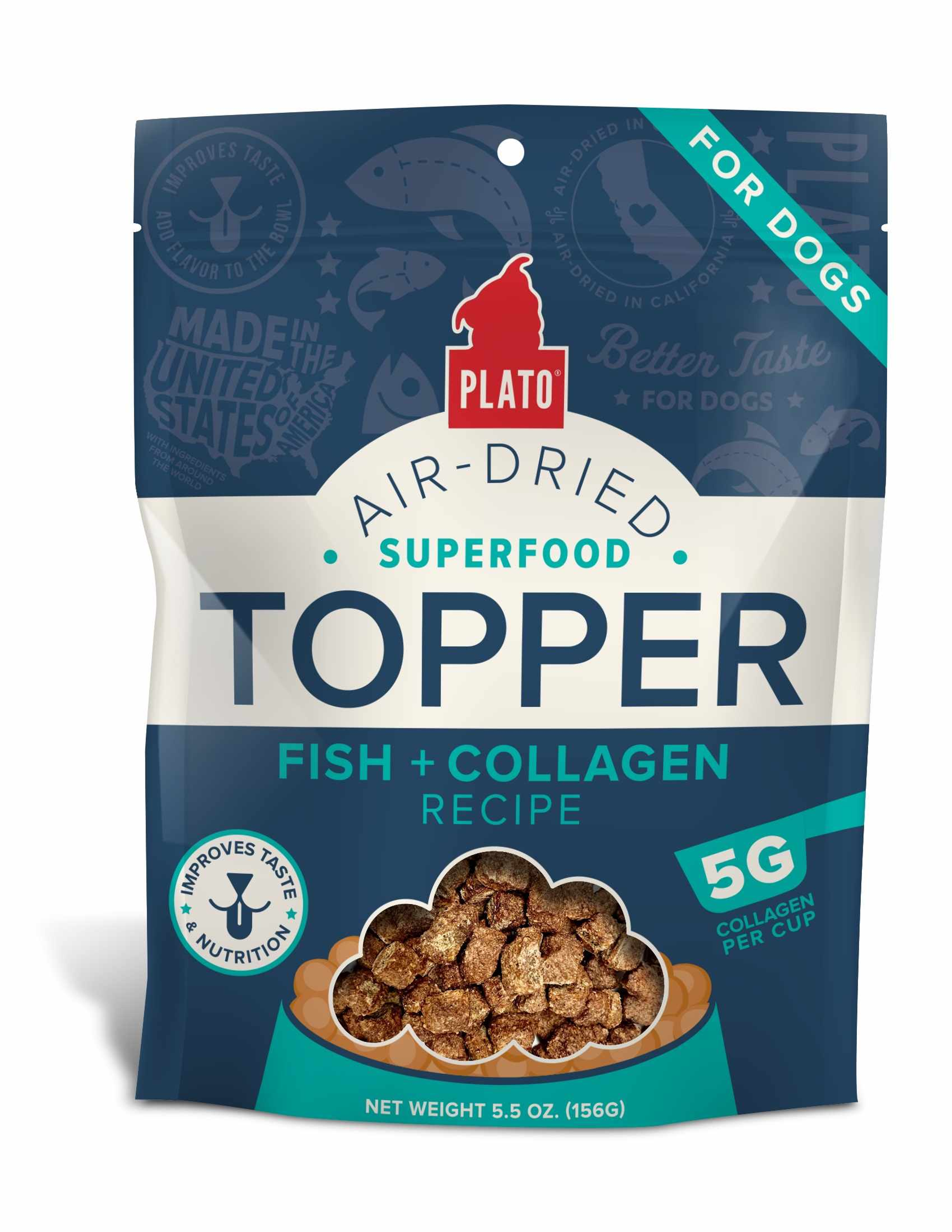 Plato Food Topper Fish & Collagen Recipe Image 1