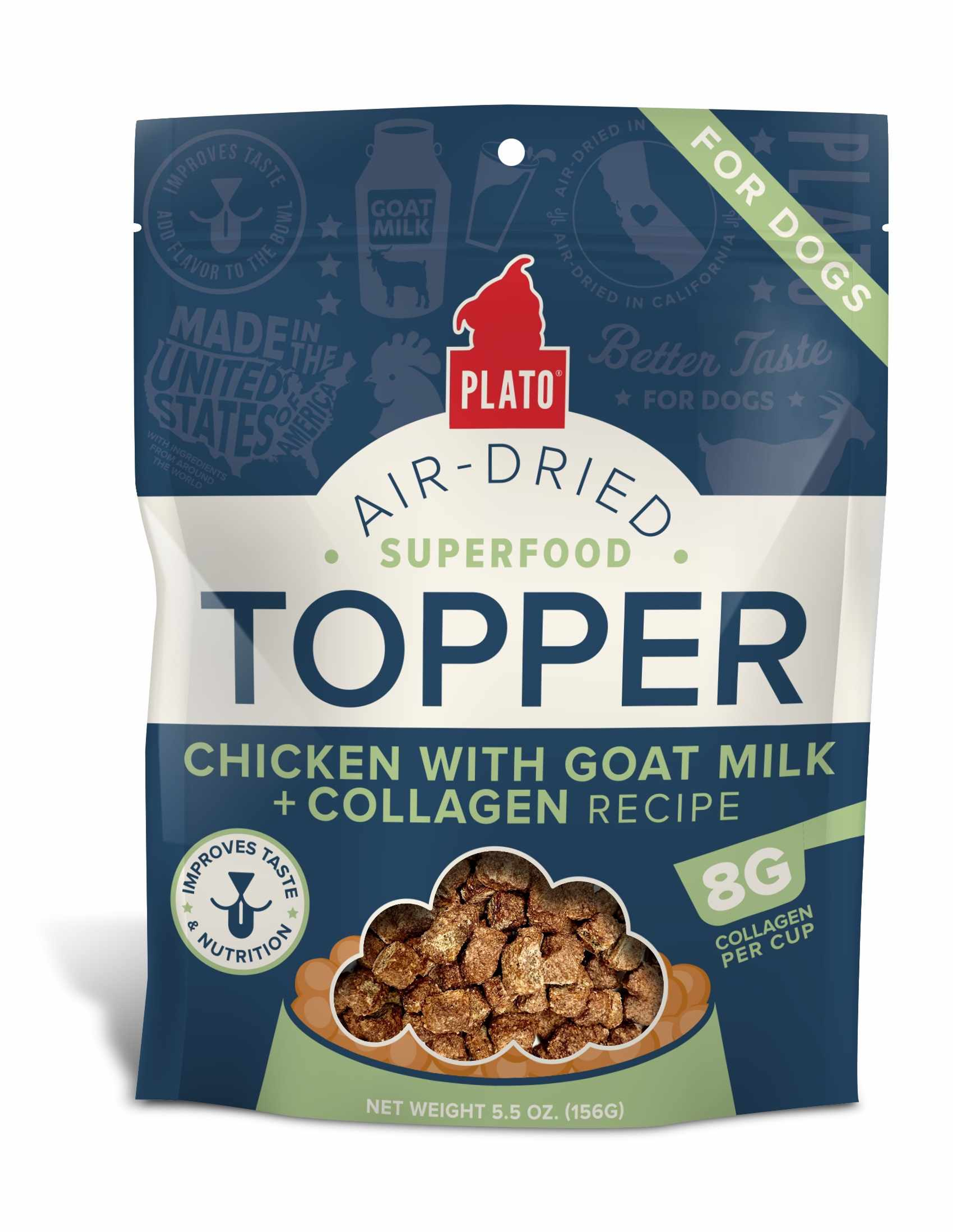 Plato Food Topper Chicken with Goat Milk & Collagen Recipe Image 1