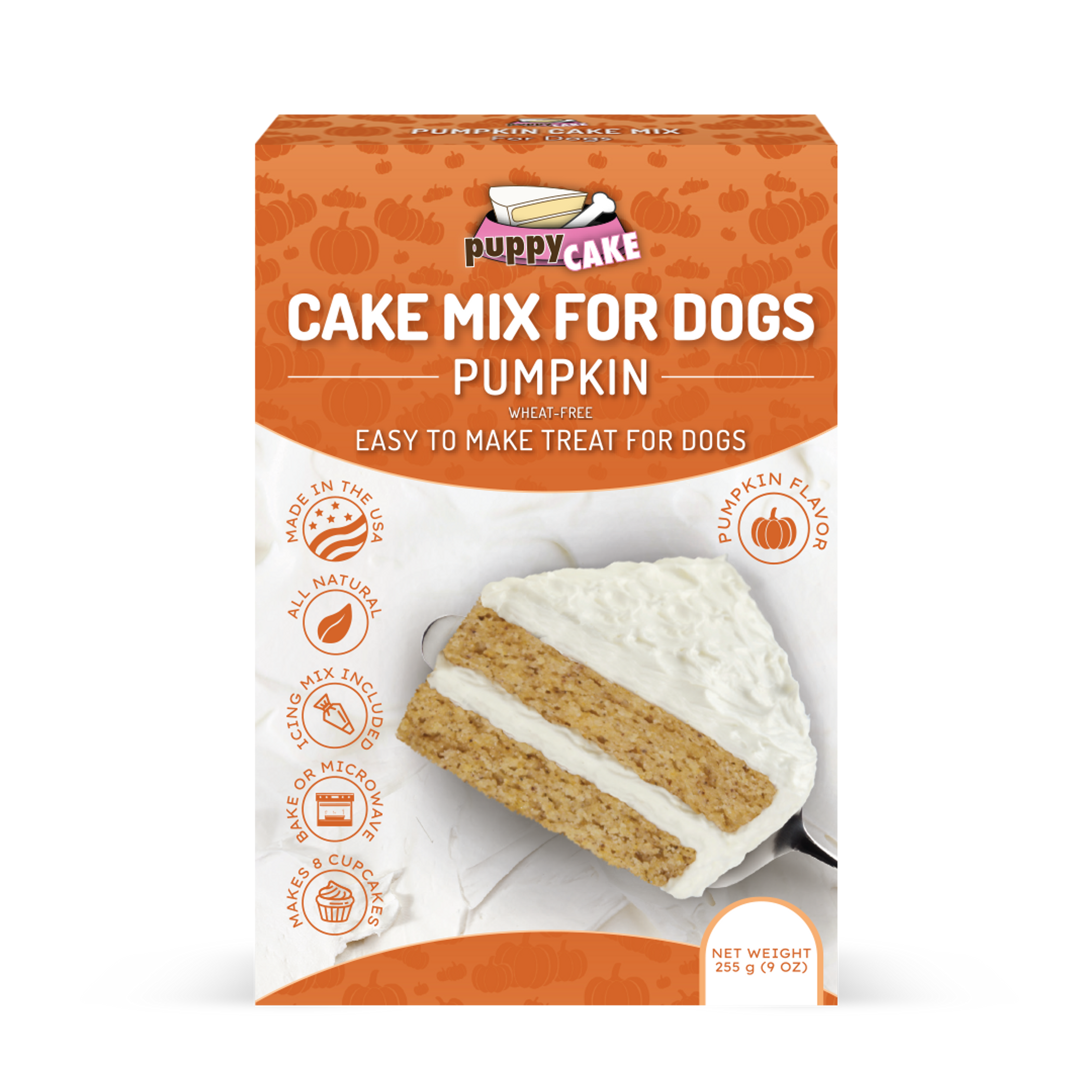 Puppy Cake Mix Pumpkin Cake 9oz Image 1
