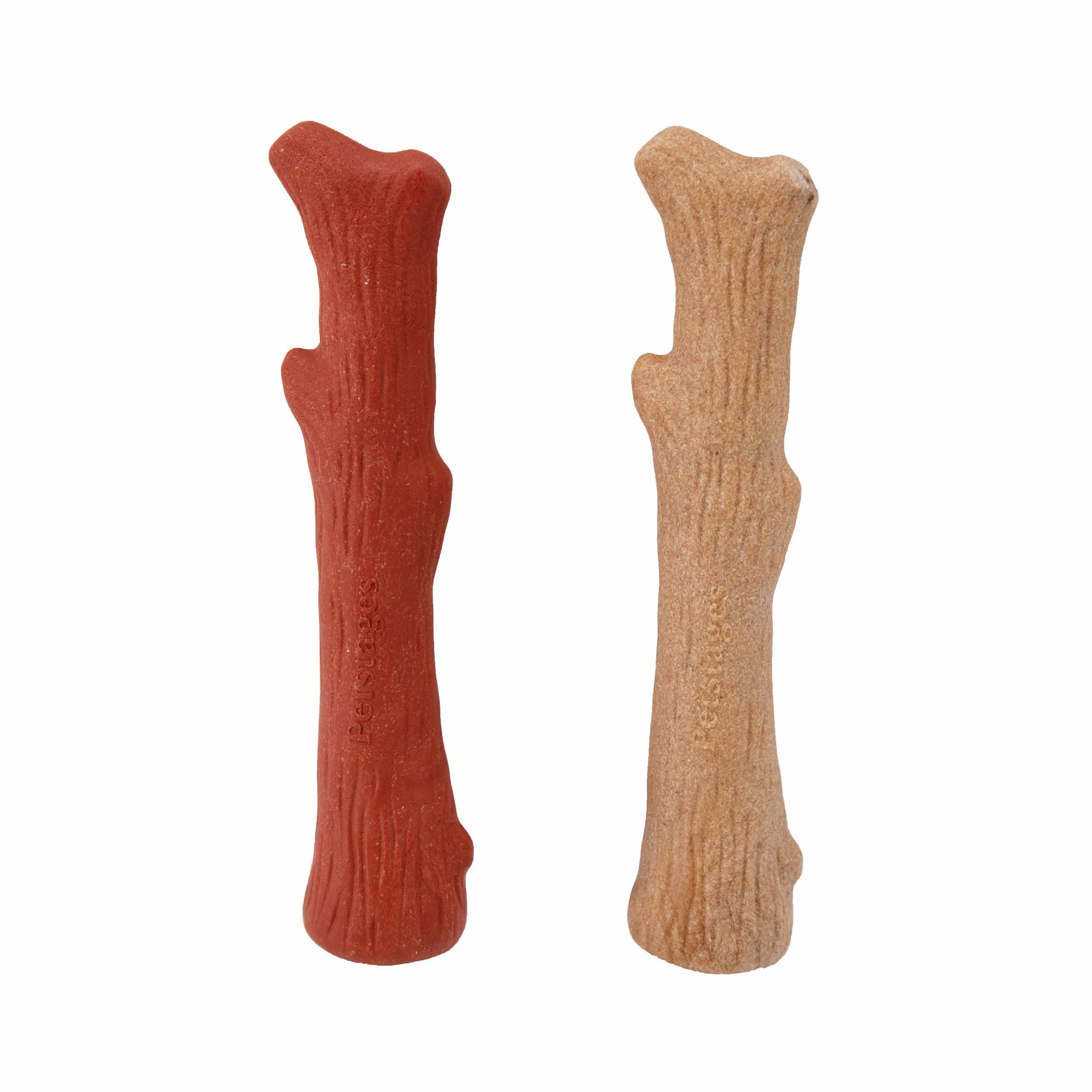 Petstages Dogwood Wood Alternative Dog Chew Toy Original/Mesquite Medium 2pc Image 1