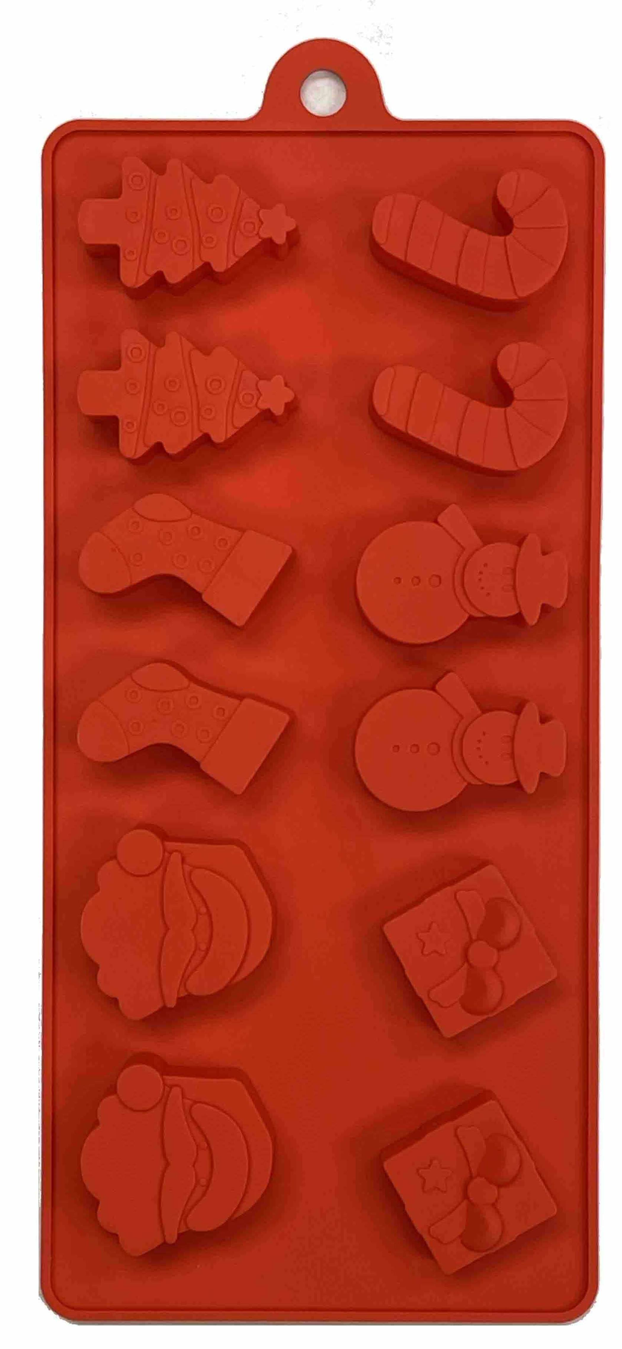 SodaPup Dogtastic Jelly Shots Silicone Mold Christmas Shape Image 1