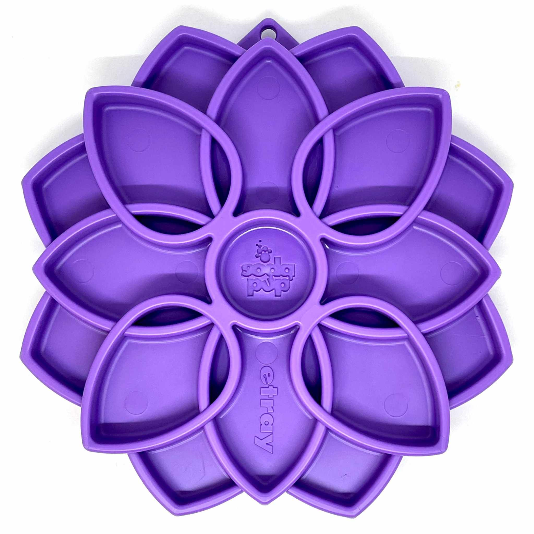 SodaPup Mandala eTray Enrichment Feeder for Dogs Image 1