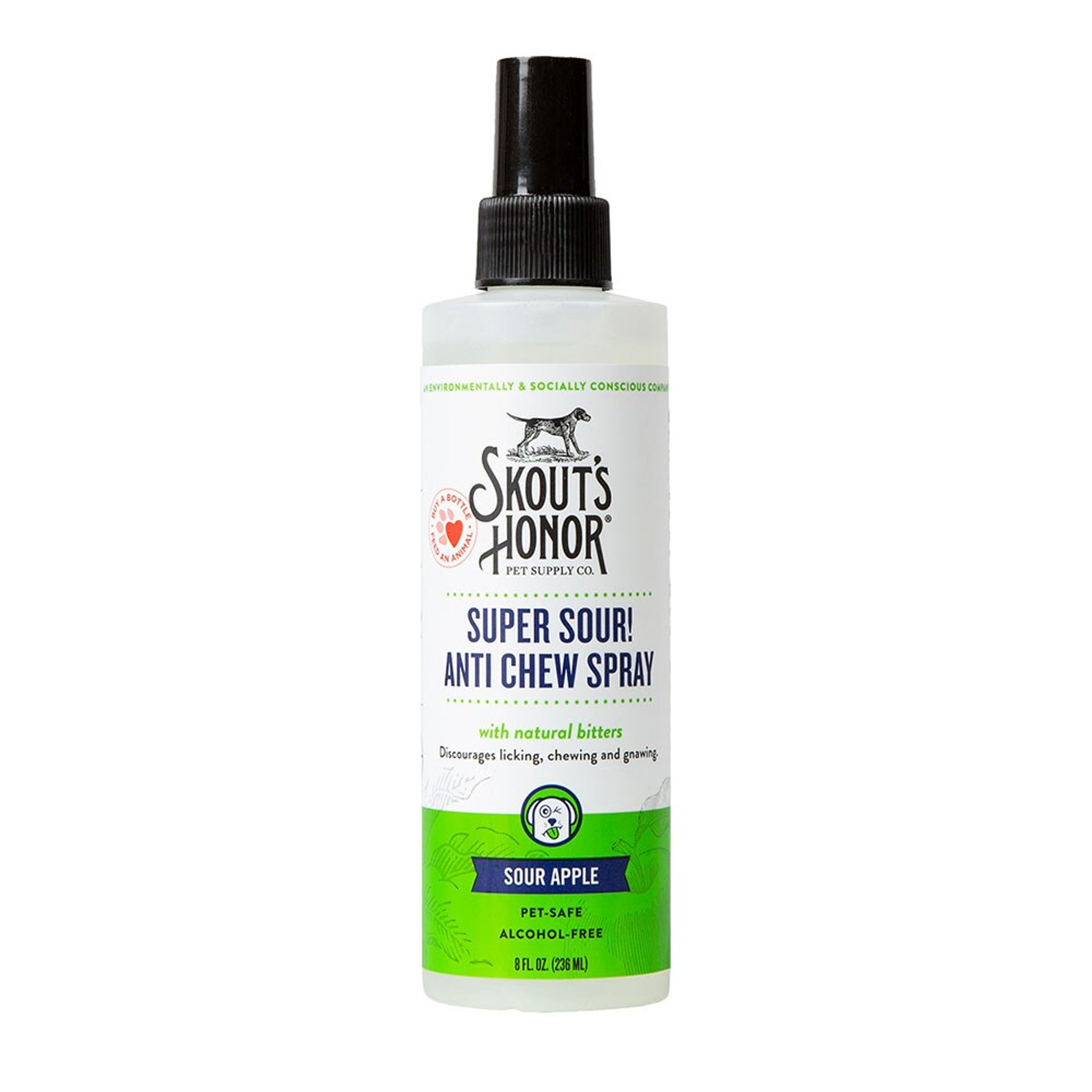 Skout's Honor Super Sour! Anti Chew Spray 8 oz Image 1