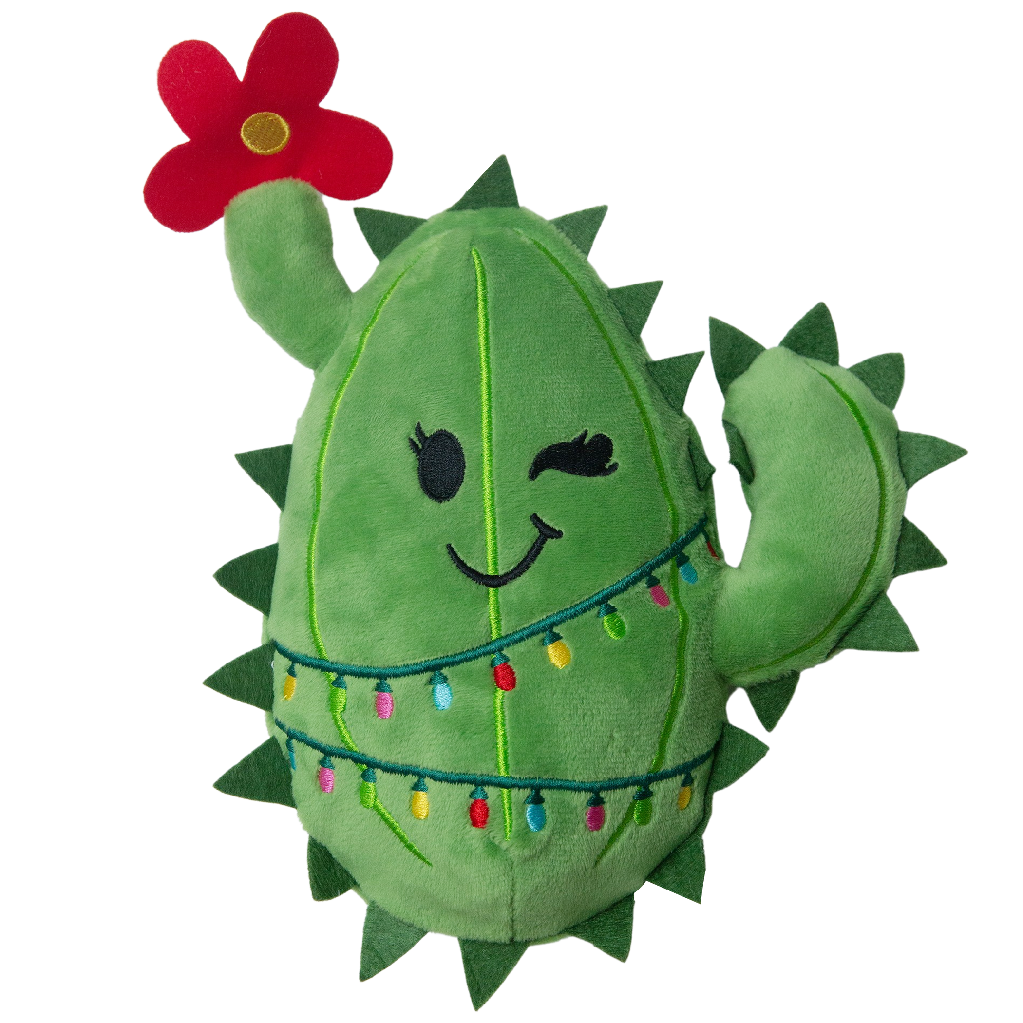SnugArooz Cactus with Christmas Lights Image 1