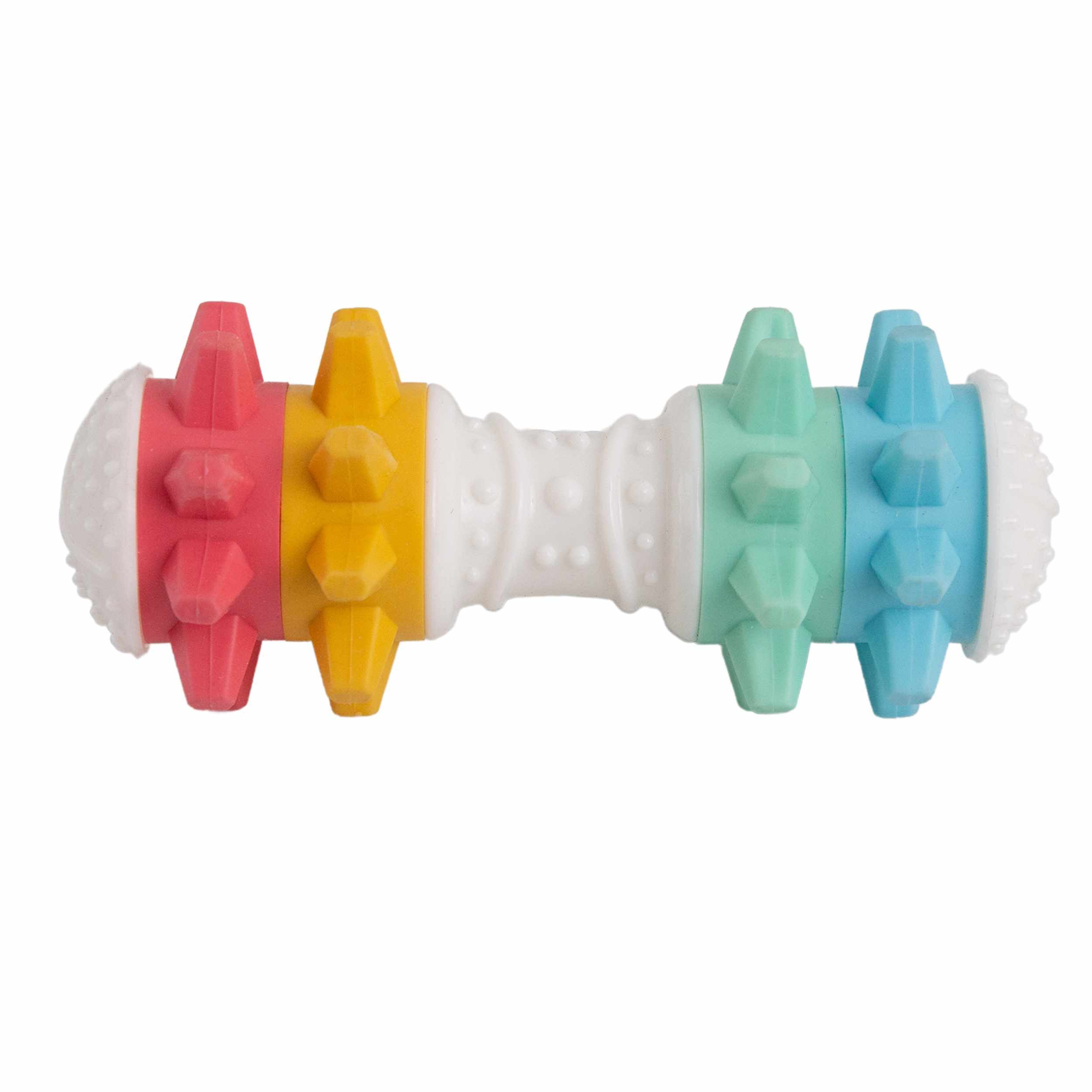 SnugArooz Shake It Off Dog Chew Toy Multicolored 5