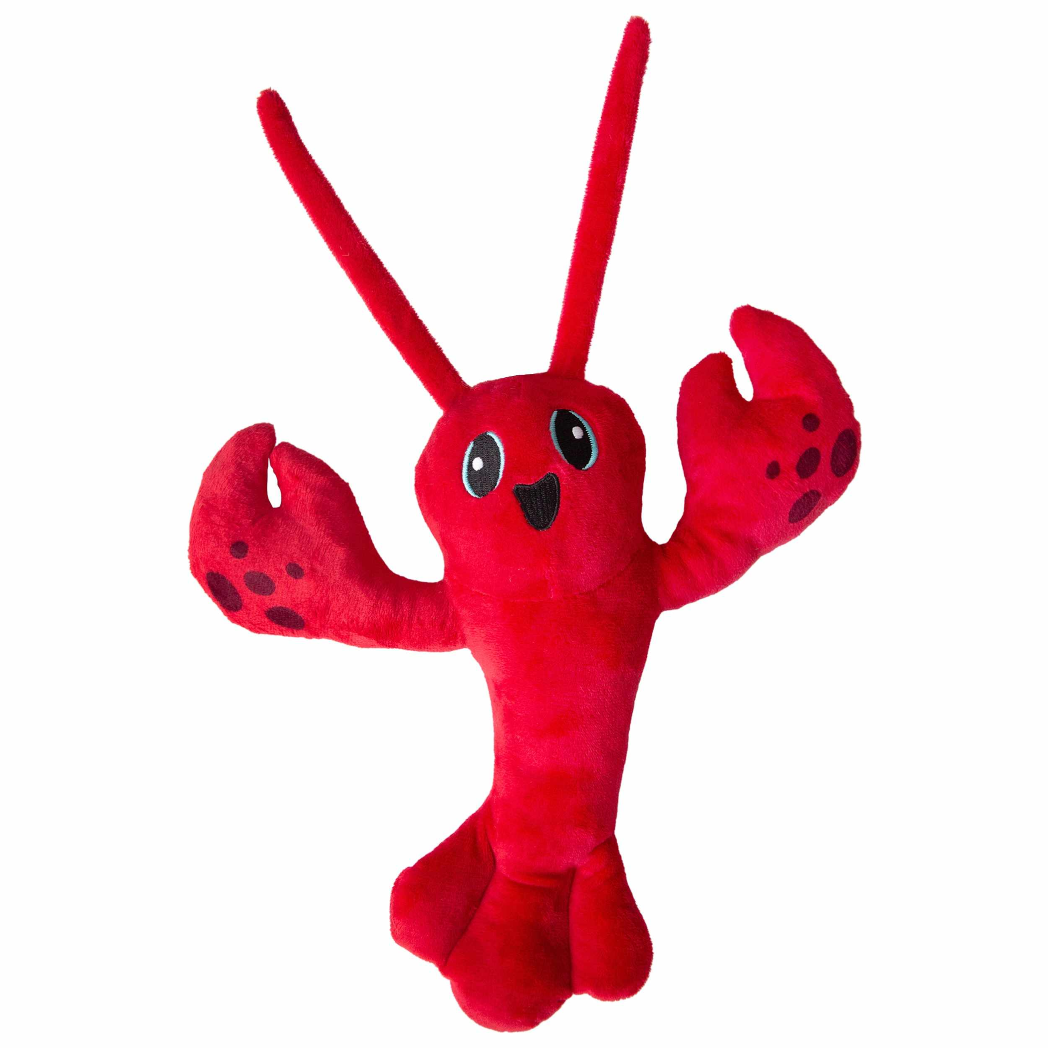 SnugArooz Luca the Lobster Plush Dog Toy 10