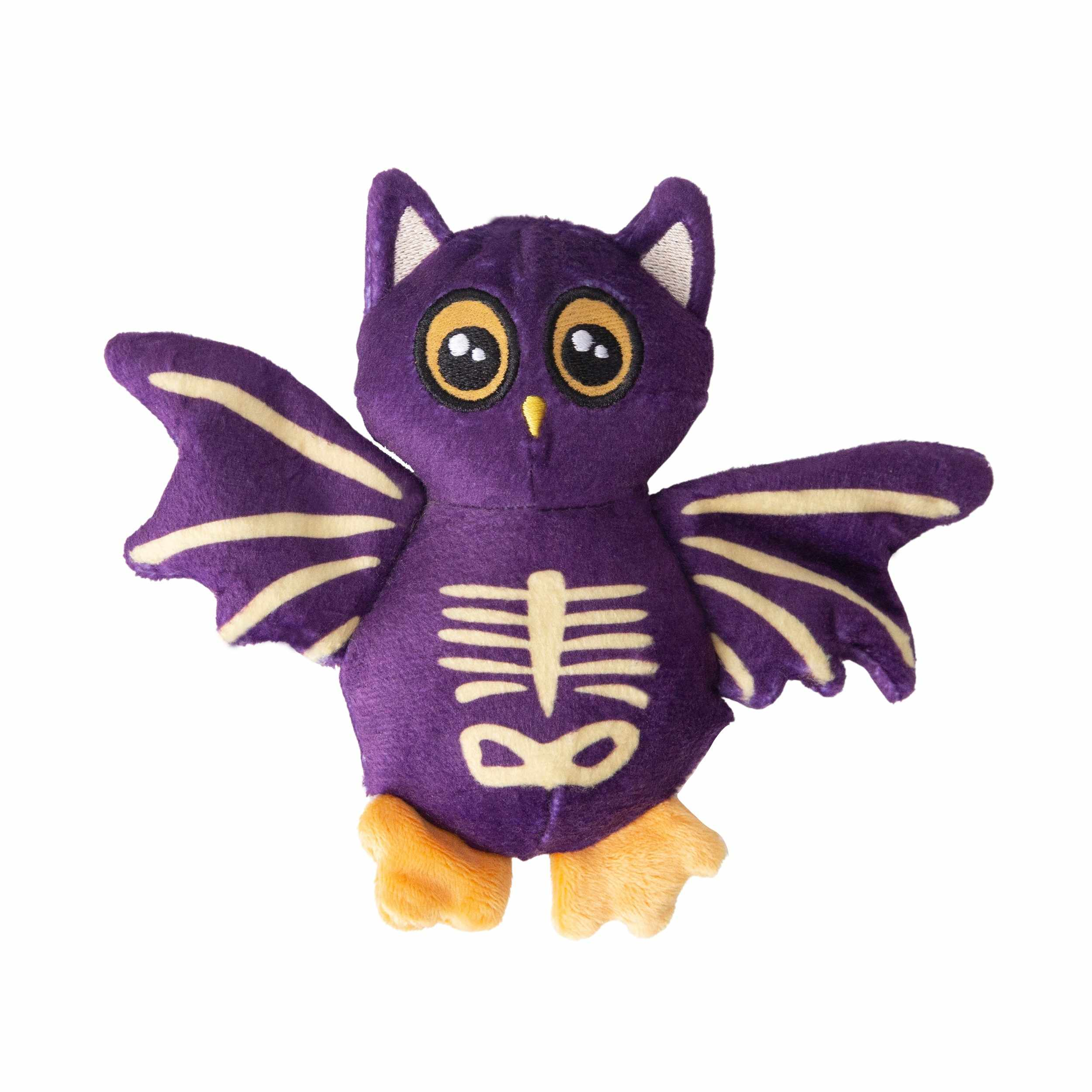 SnugArooz Baby Skel-E-Bat Plush Dog Toy Image 1