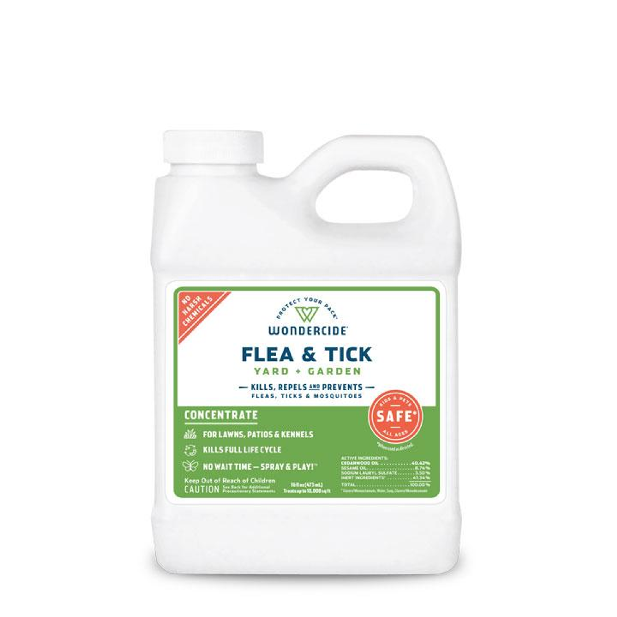 Wondercide - Flea, Tick & Mosquito Spray for Yard + Garden - 32oz Ready-To-Use Image 1
