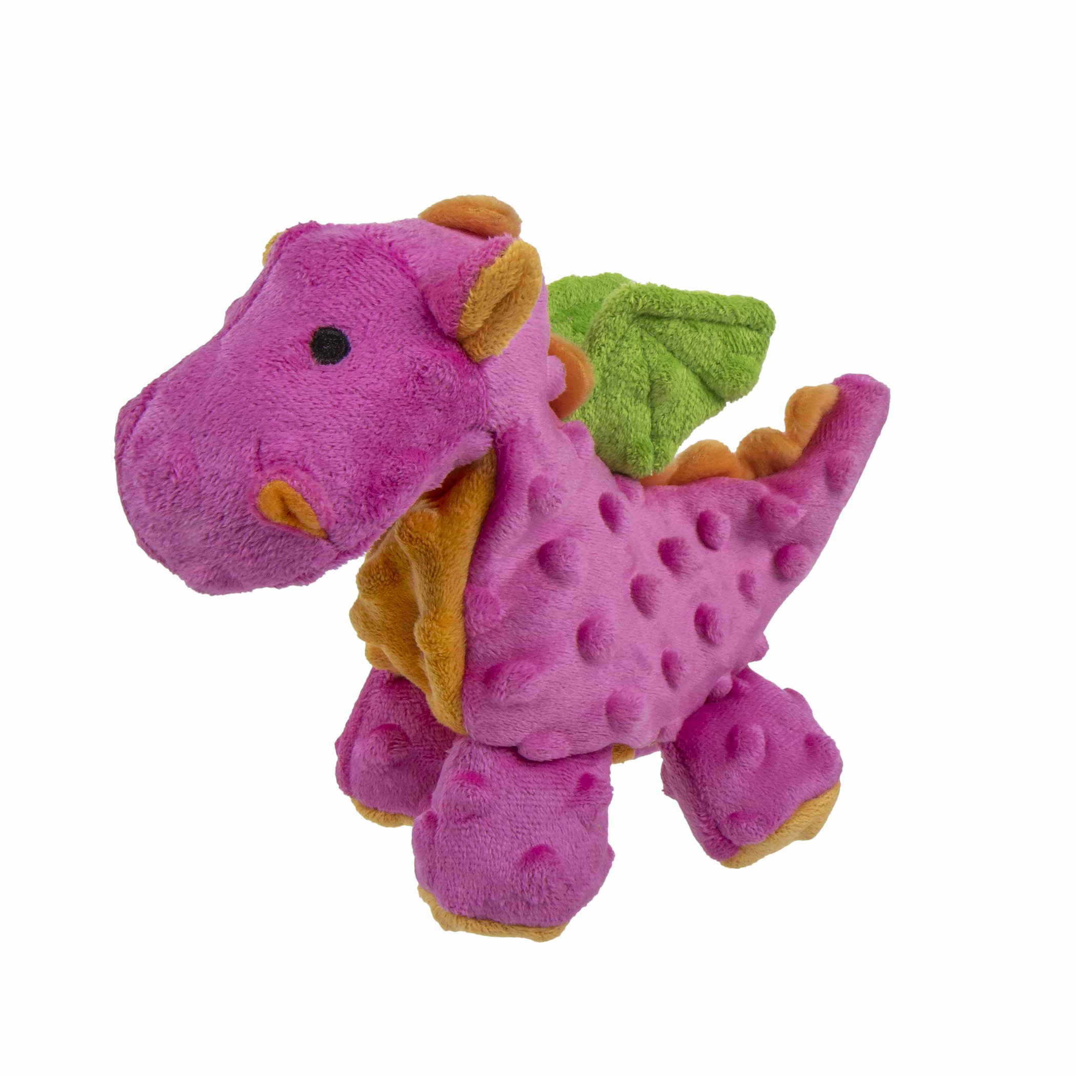 goDog Dragons Squeaky Plush Dog Toy Image 1
