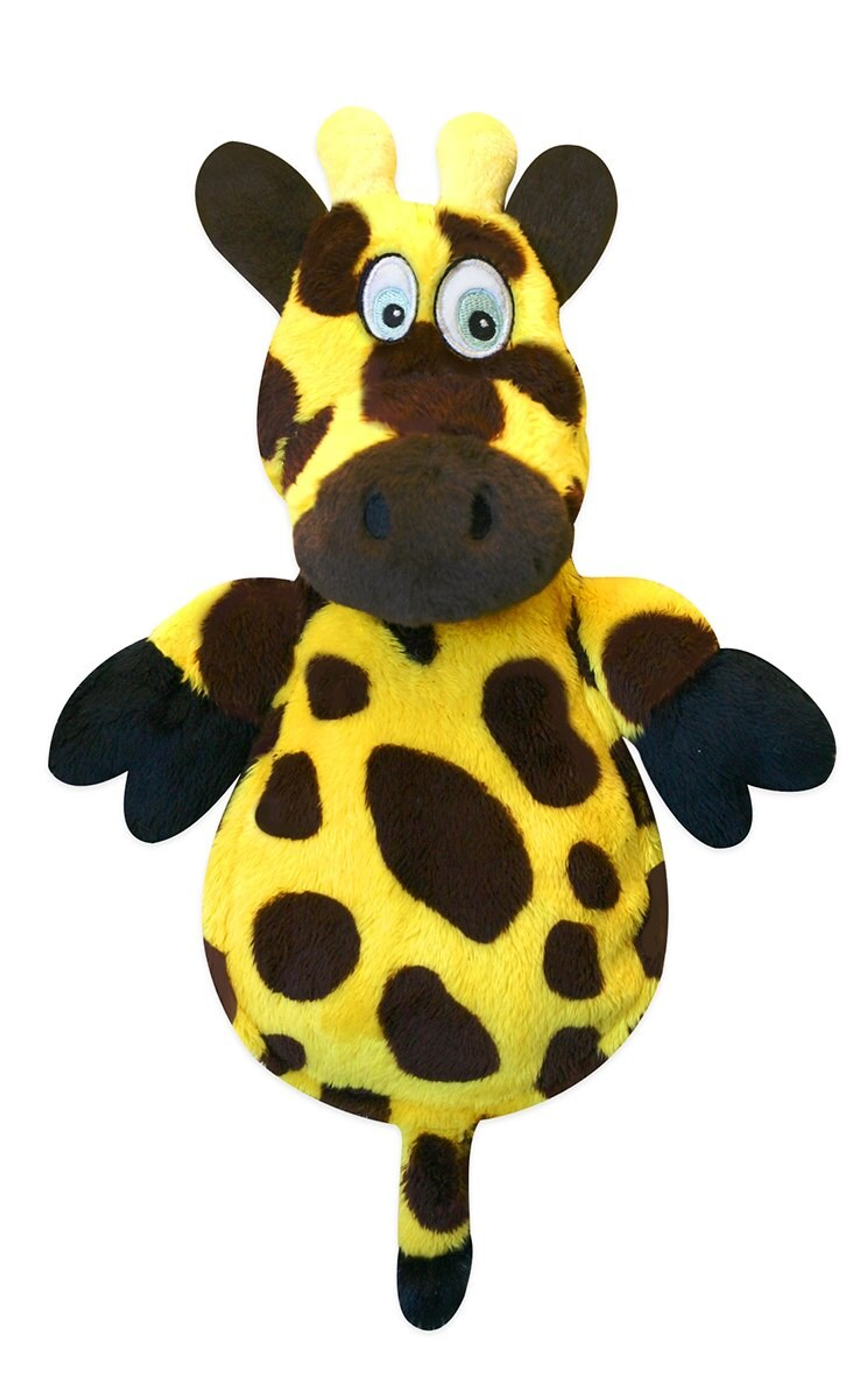 goDog Hear Doggy Giraffe w/Chew Guard Plush Dog Toy Image 1