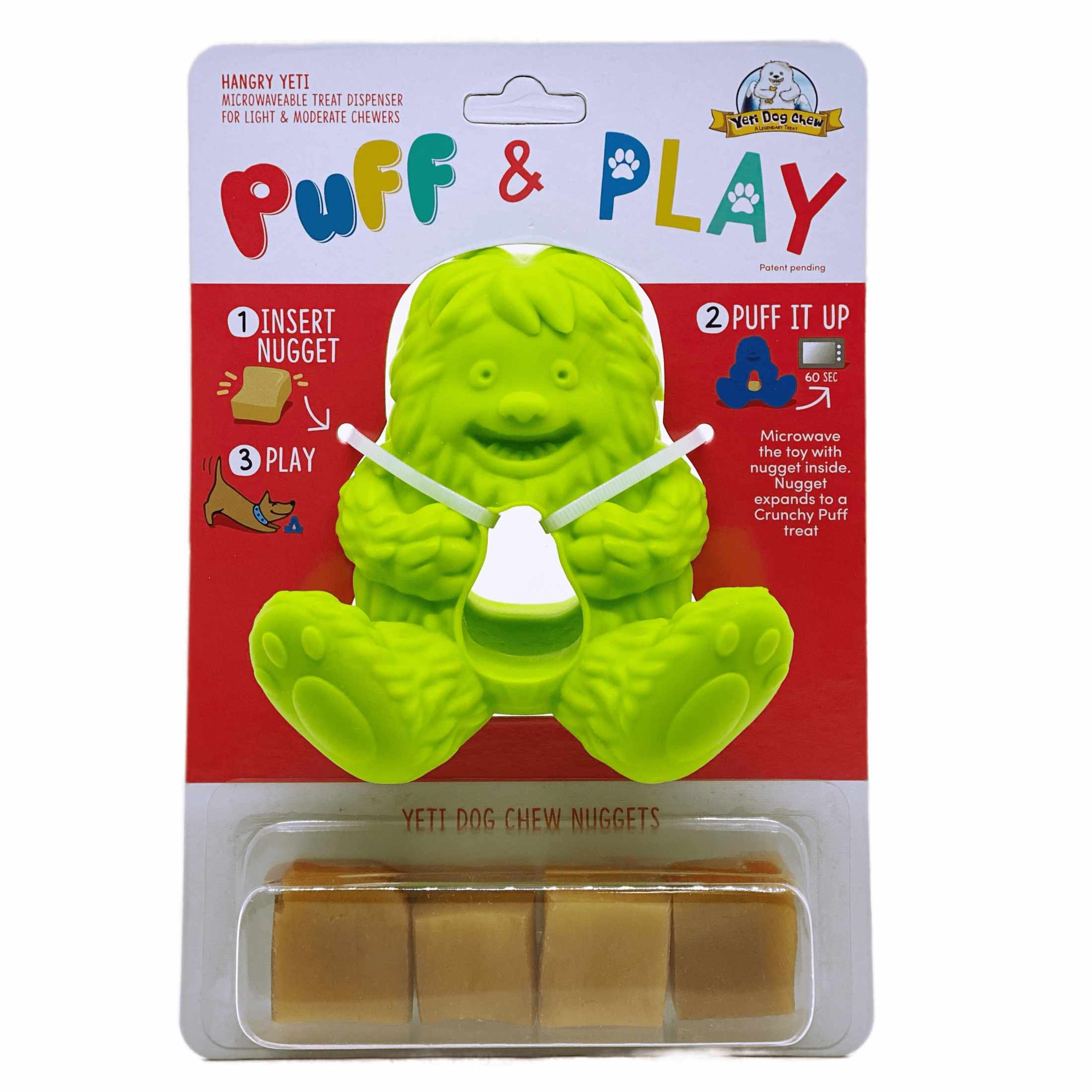 Yeti Dog Chew Puff & Play Hangry Yak Image 1
